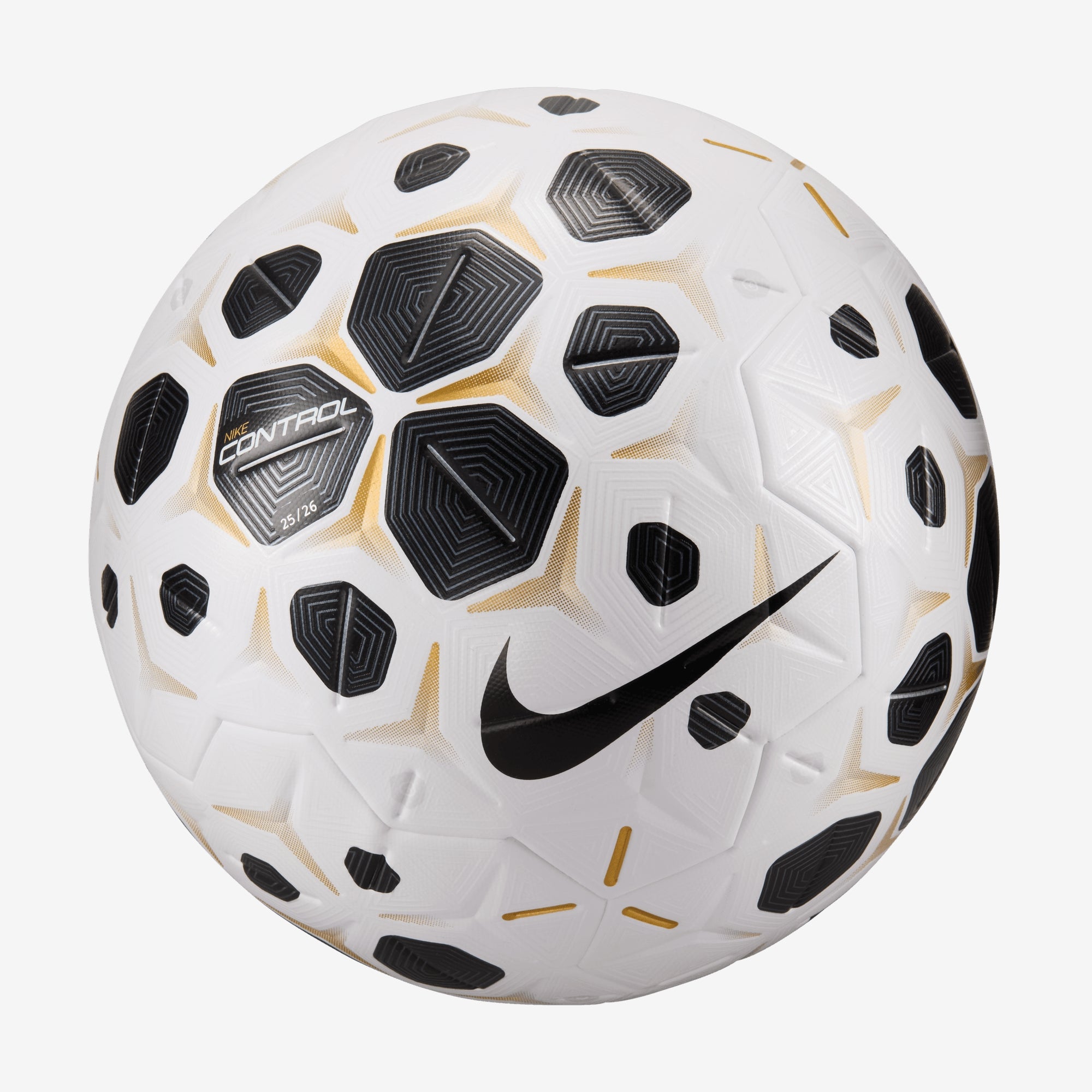 Nike Control Soccer Ball - White/Black/Black