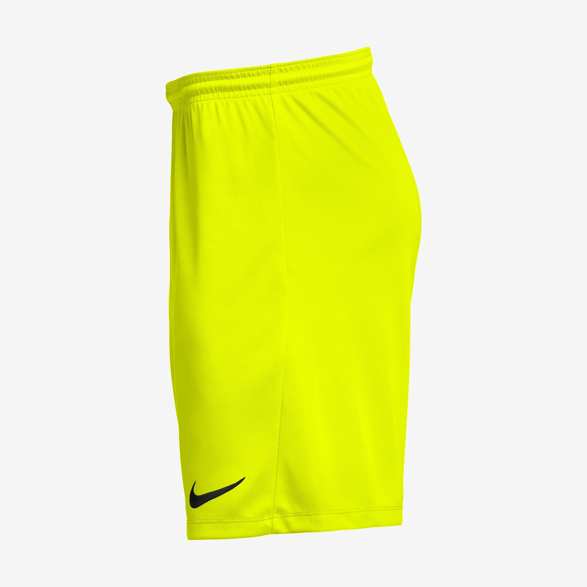 Nike Dri-FIT Park 3 Men's Knit Soccer Shorts - Volt/Black
