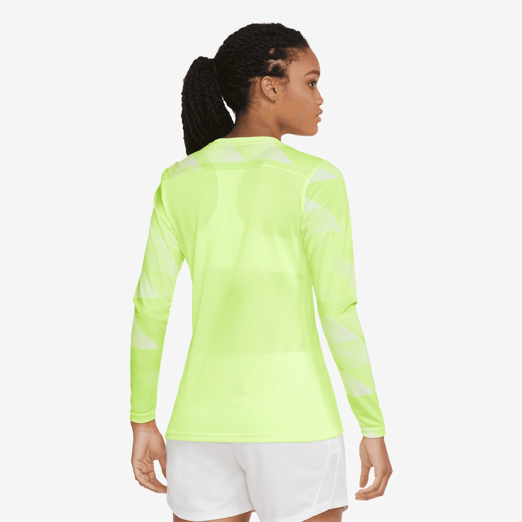 Nike Dri-FIT Park IV Goalkeeper Women's Soccer Jersey - Volt/White/Black
