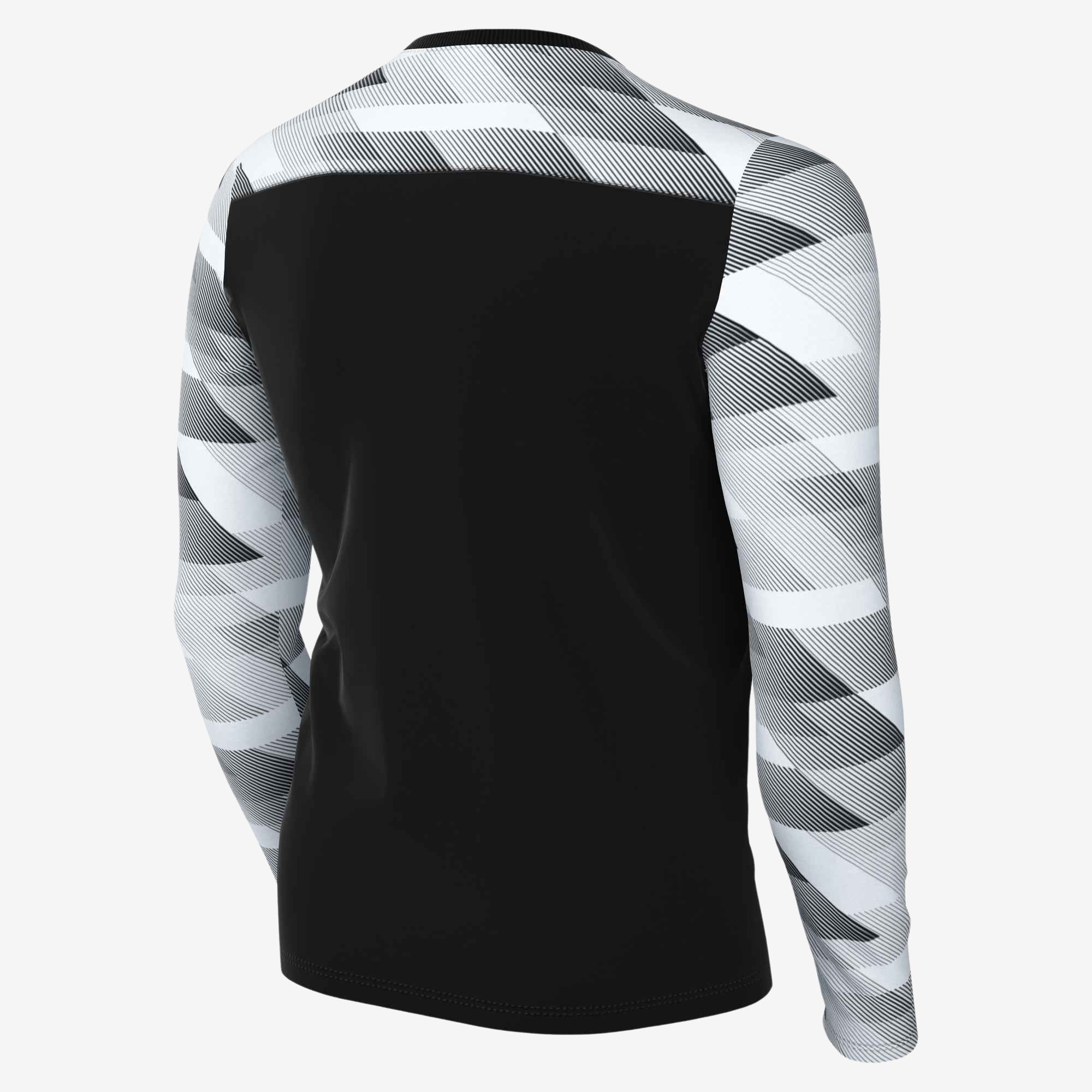 Nike Dri-FIT Park IV Goalkeeper Big Kids' Soccer Jersey - Black/White/White