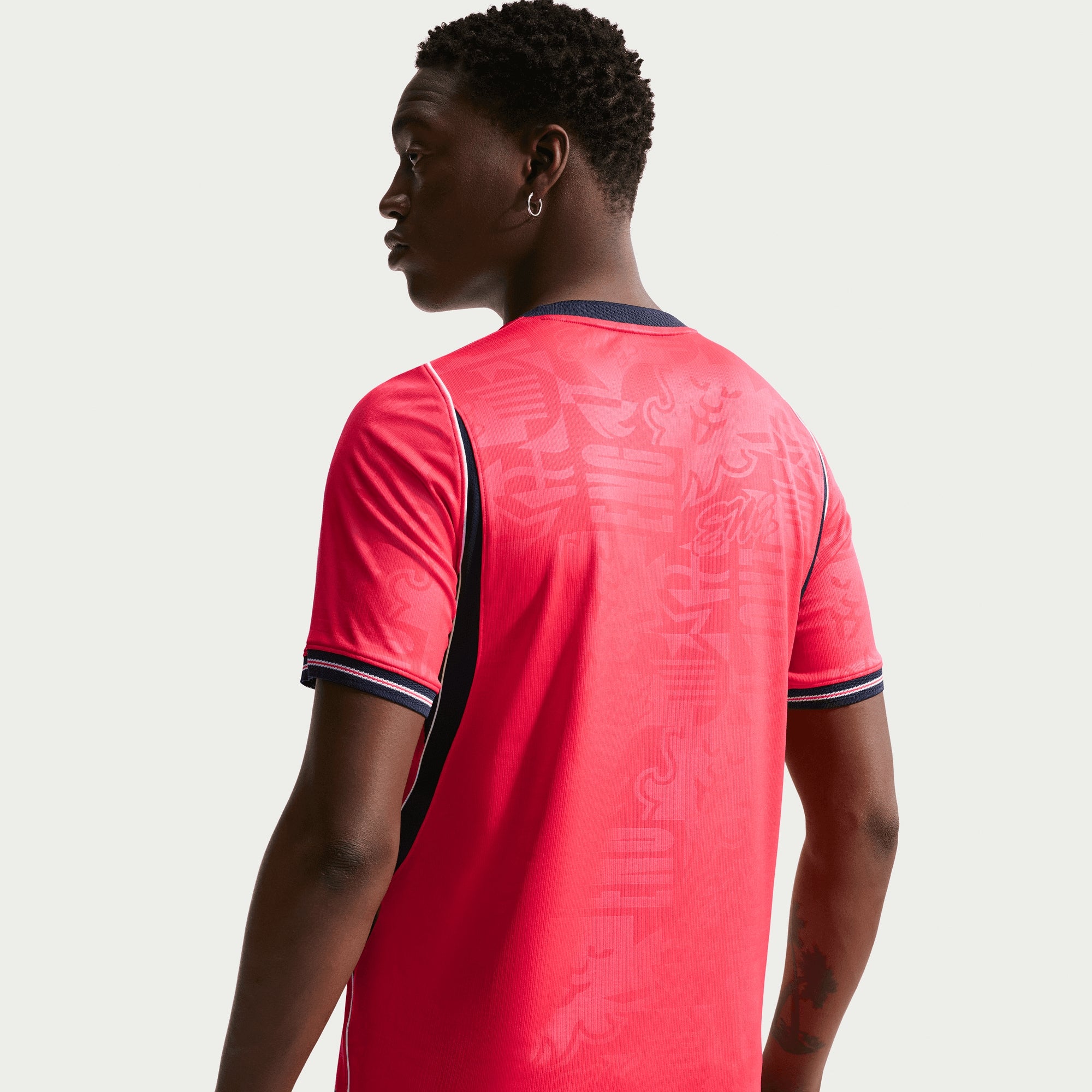Nike England 2026 Stadium Away Men's Dri-FIT Soccer Replica Jersey - Speed Red/Obsidian/White/Obsidian