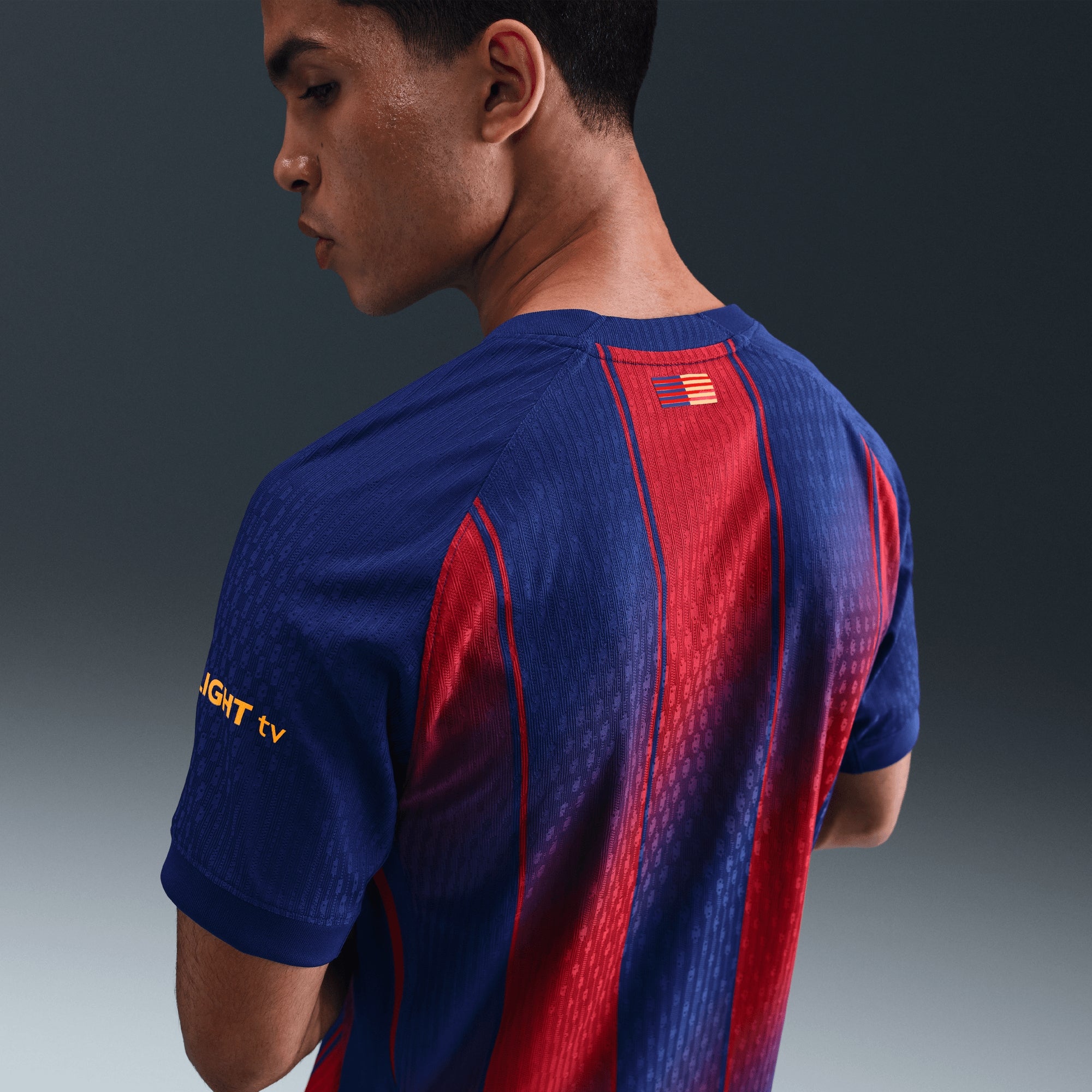 Nike FC Barcelona 2025/26 Match Home Men's Dri-FIT ADV Soccer Authentic Jersey - Deep Royal Blue/Midwest Gold