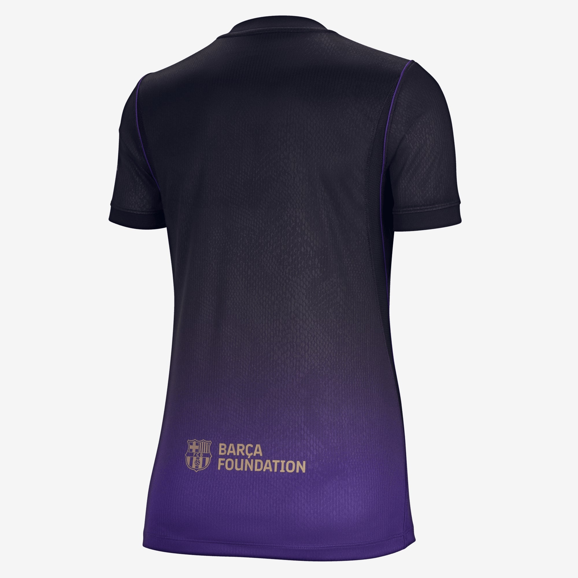 Nike FC Barcelona 2026/27 Stadium Away Women's Kobe Dri-FIT Soccer Replica Jersey - Field Purple/Field Purple/Metallic Gold