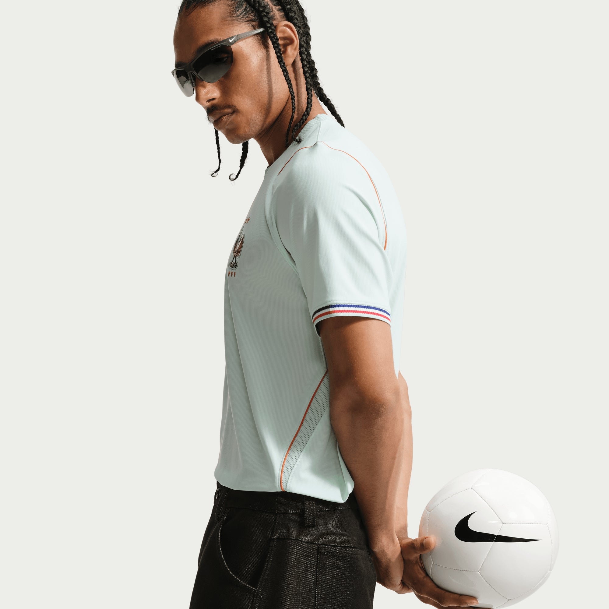 Nike France 2026 Stadium Away Men's Dri-FIT Soccer Replica Jersey - Igloo/Monarch/Monarch