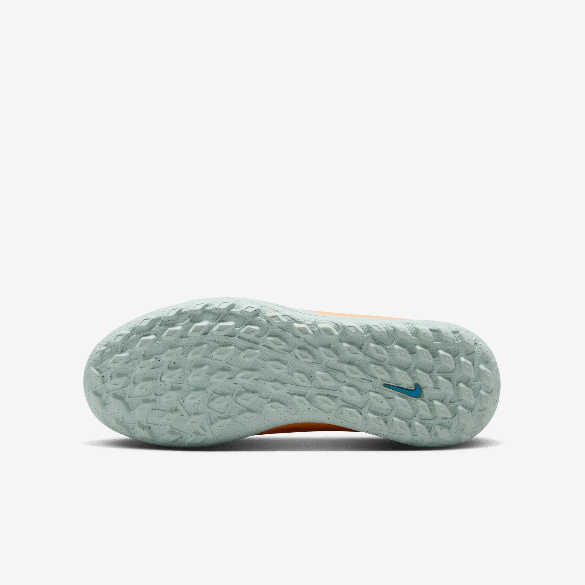 Nike Jr. Mercurial Superfly 10 Club Kylian Mbappé Big Kids' Turf High-Top Soccer Shoes - Melon Tint/Neo Turq-Igloo