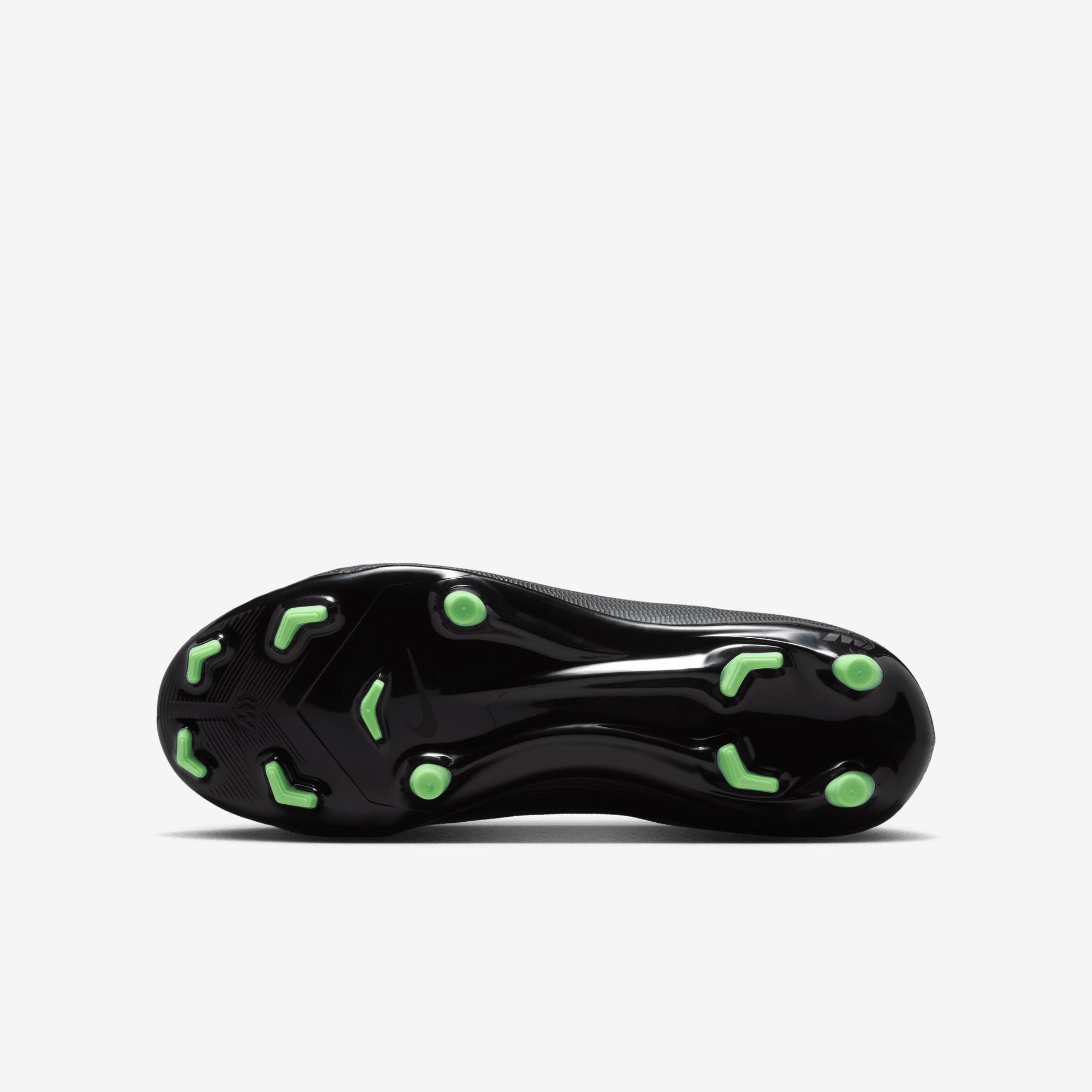 Nike Jr. Mercurial Superfly 11 Academy Big Kids' Multi-Ground High-Top Soccer Cleats - Black/Illusion Green-Black