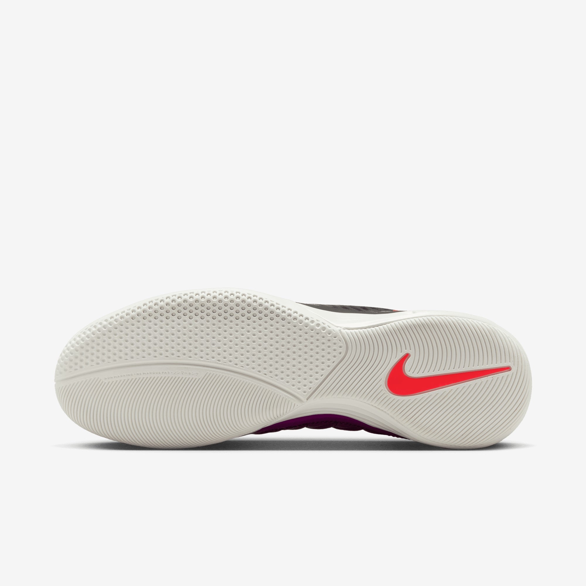 Nike Lunargato II Indoor/Court Low-Top Soccer Shoes - Bold Berry/Bright Crimson