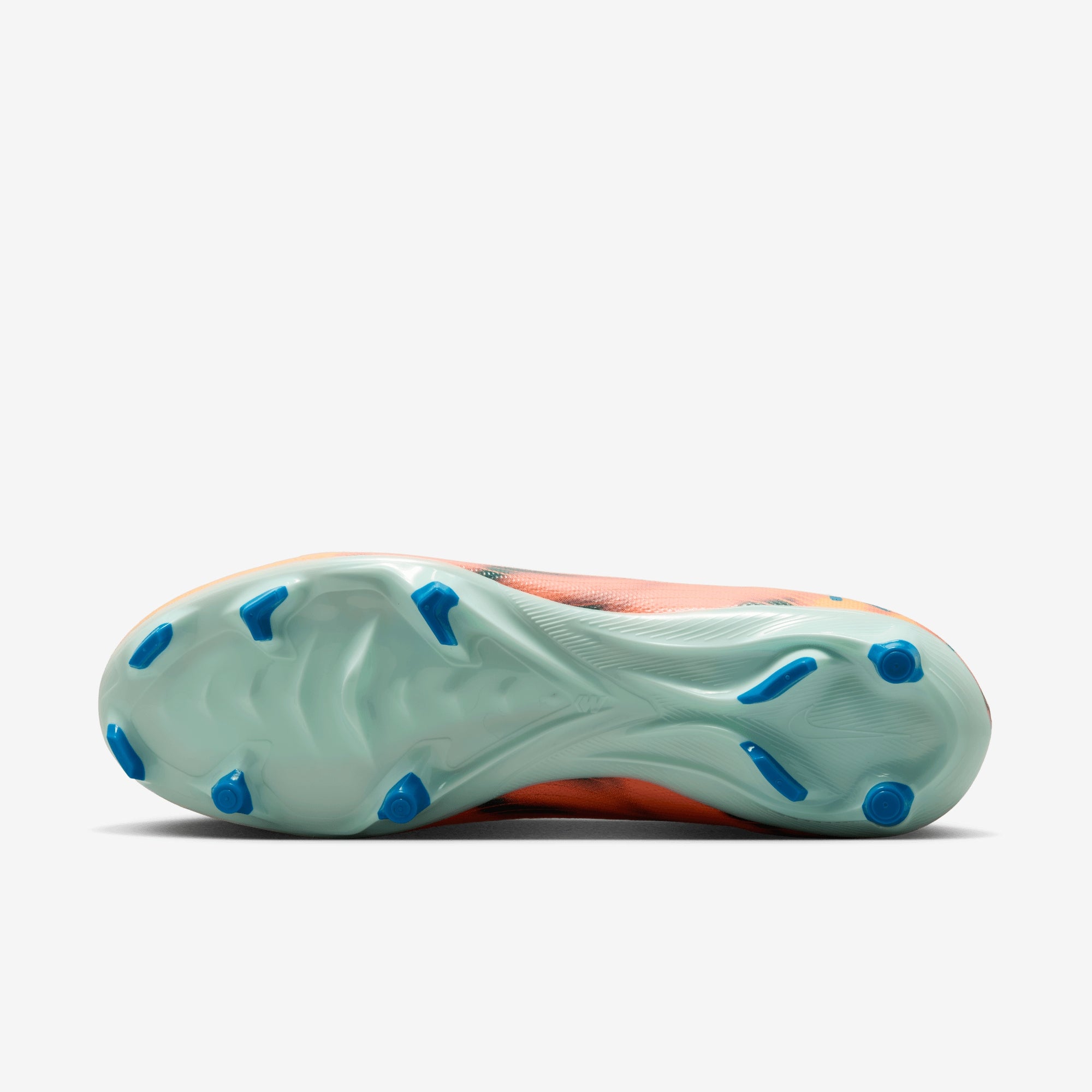 Nike Mercurial Superfly 10 Academy "Kylian Mbappé" Multi-Ground High-Top Soccer Cleats - Melon Tint/Neo Turq-Igloo