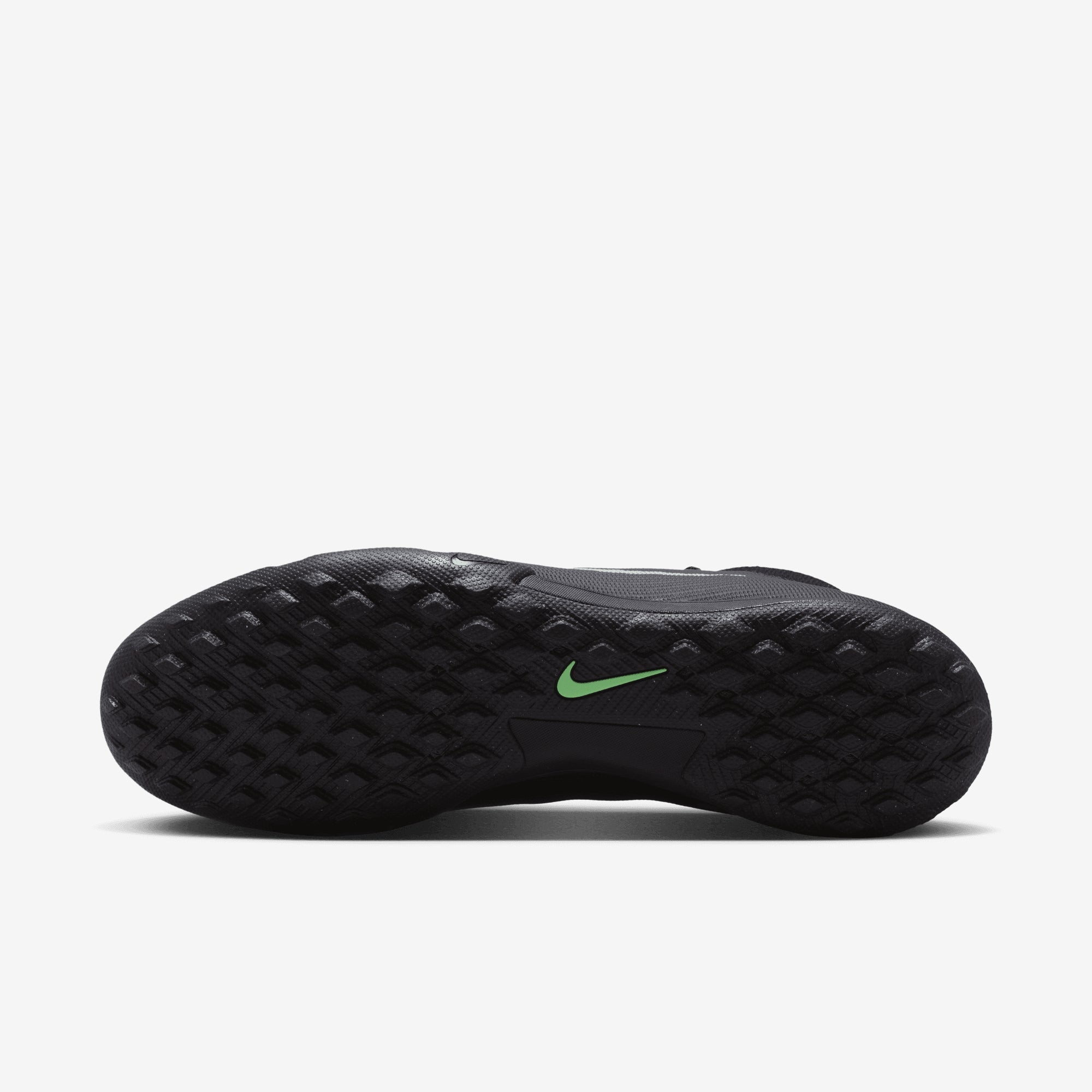 Nike Mercurial Superfly 11 Academy Turf High-Top Soccer Shoes - Black/Illusion Green-Black
