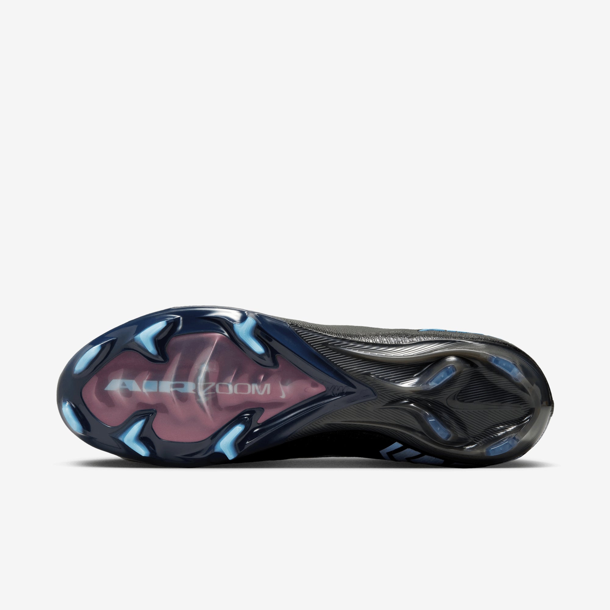 Nike Mercurial Vapor 16 Elite Firm-Ground Low-Top Soccer Cleats - Black/Ice Blue