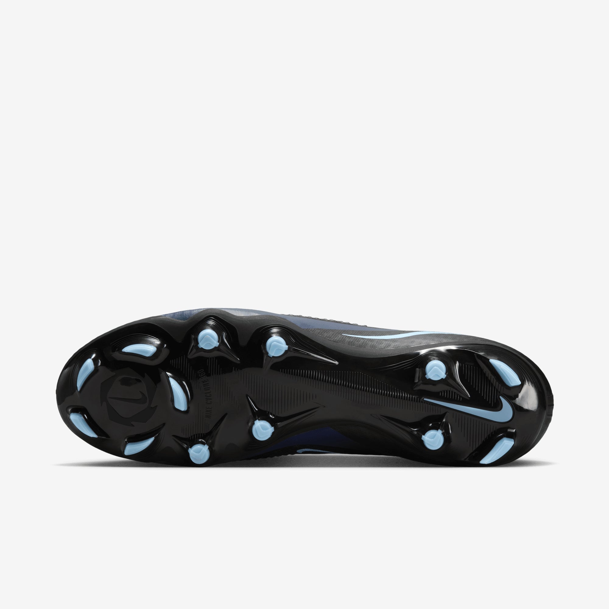 Nike Phantom 6 High Academy Multi-Ground Soccer Cleats - Black/Black