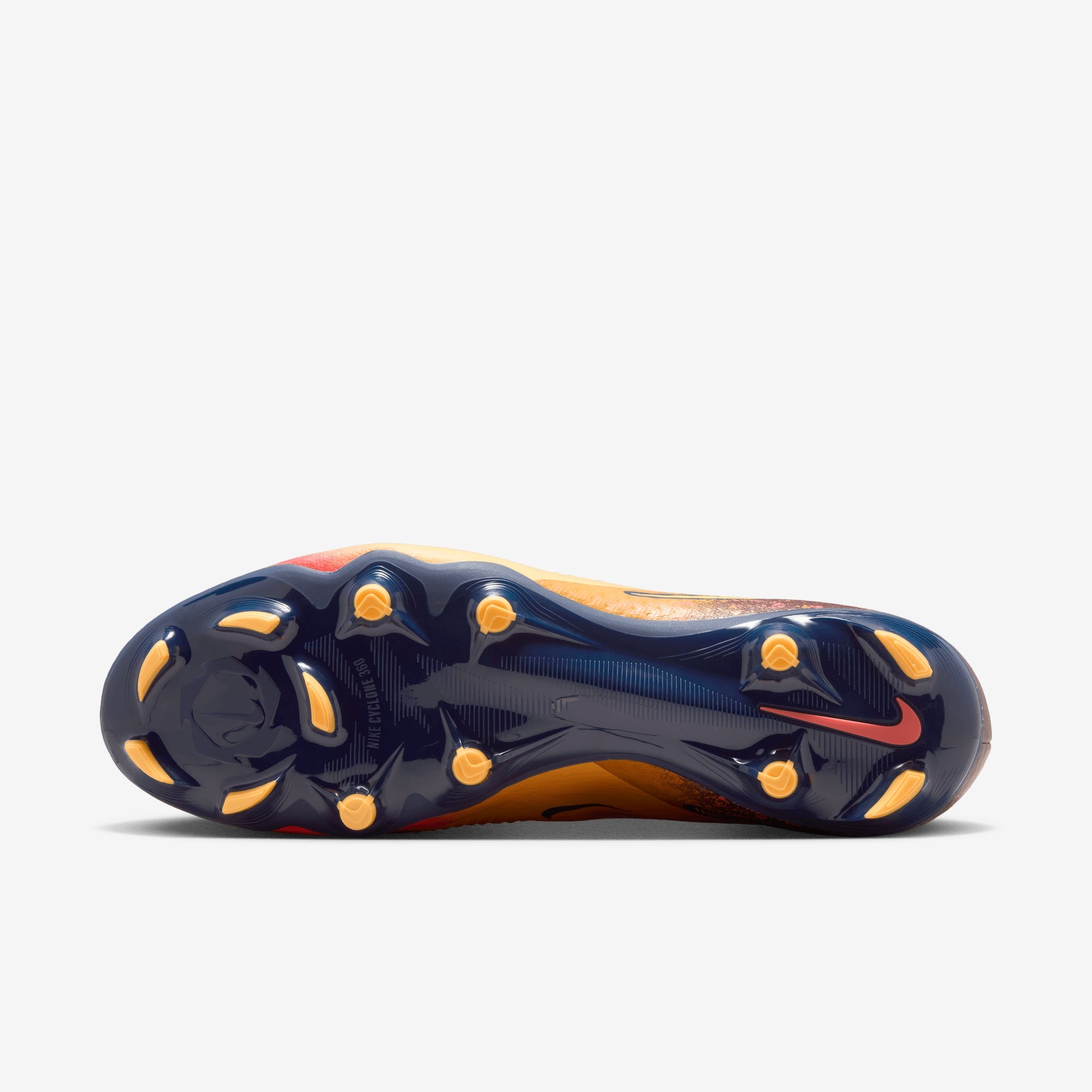 Nike Phantom 6 Low Academy "Erling Haaland" Multi-Ground Soccer Cleats - Laser Orange/Lemon Venom-Blue Void