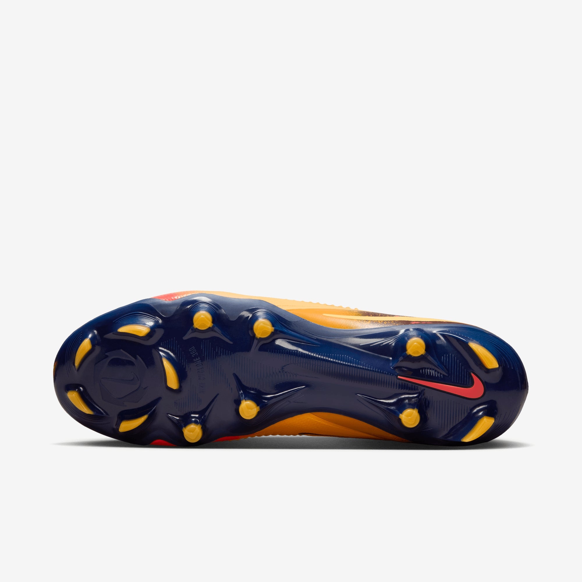 Nike Phantom 6 Low Pro "Erling Haaland" Firm-Ground Soccer Cleats - Laser Orange/Lemon Venom-Blue Void