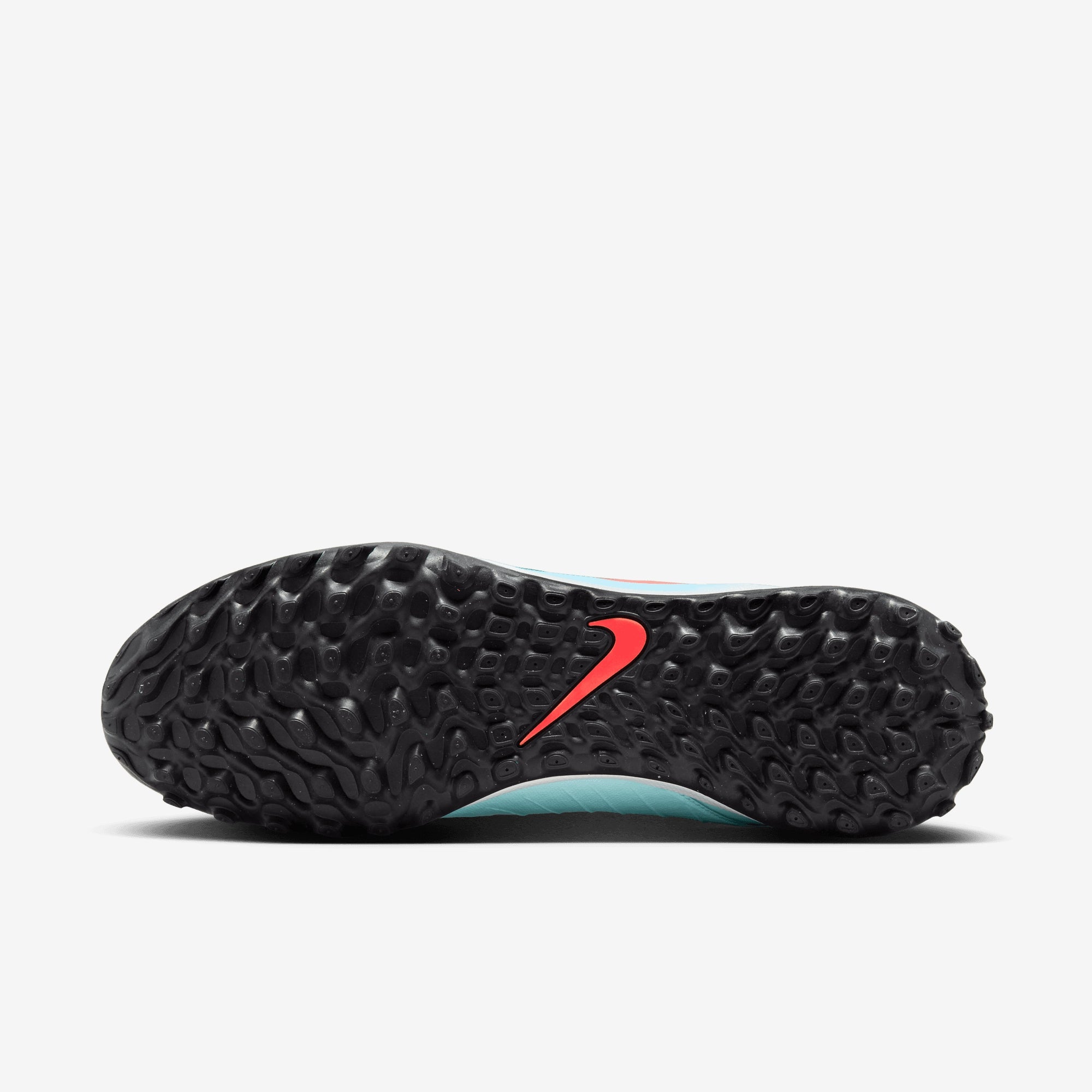 Nike Phantom Luna 2 Academy Turf High-Top Soccer Shoes - Mint/Atomic Red-Off Noir
