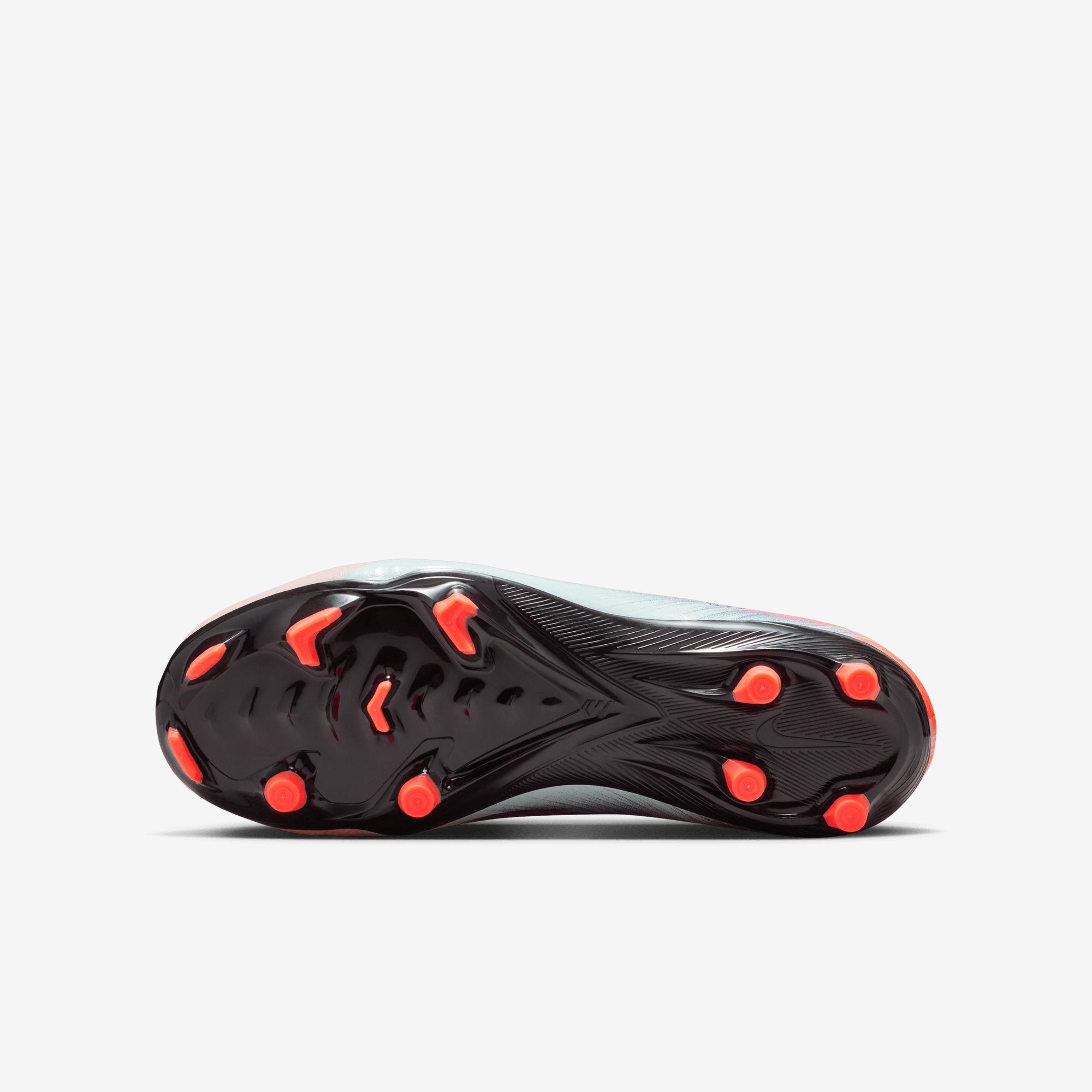 Nike United Jr. Mercurial Superfly 10 Academy Big Kids' Multi-Ground High-Top Soccer Cleats - Silt Red/Racer Blue