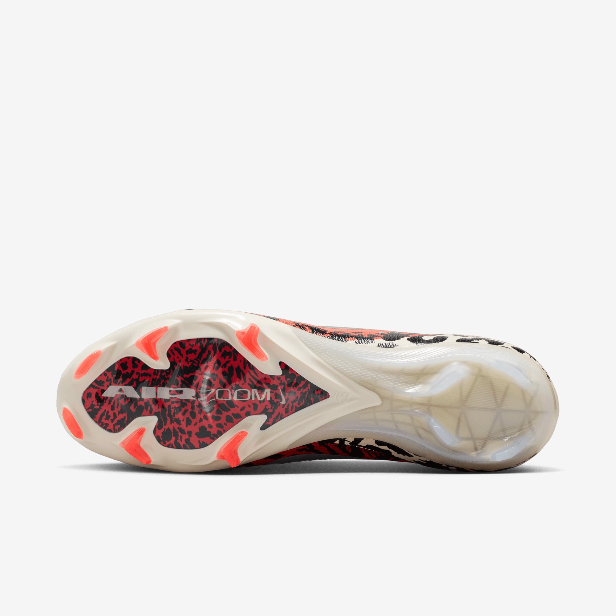 Nike United Superfly 10 Elite Firm-Ground High-Top Soccer Cleats - Burgundy Crush/Metallic Silver