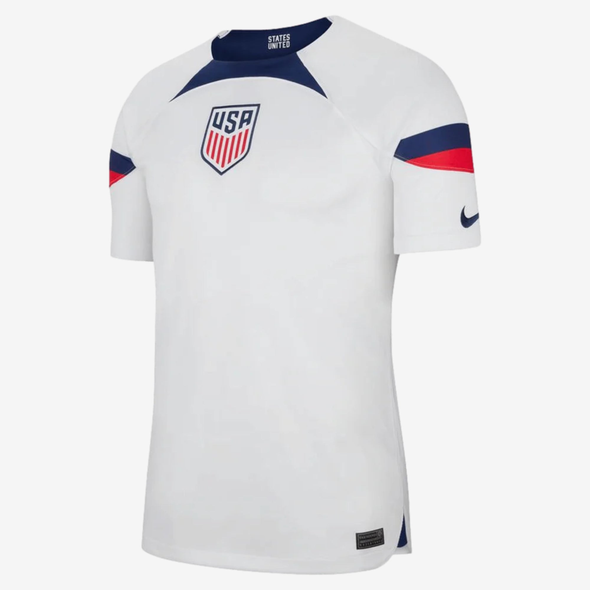 Nike USA 2022/23 Stadium Home Men's Soccer Jersey - White