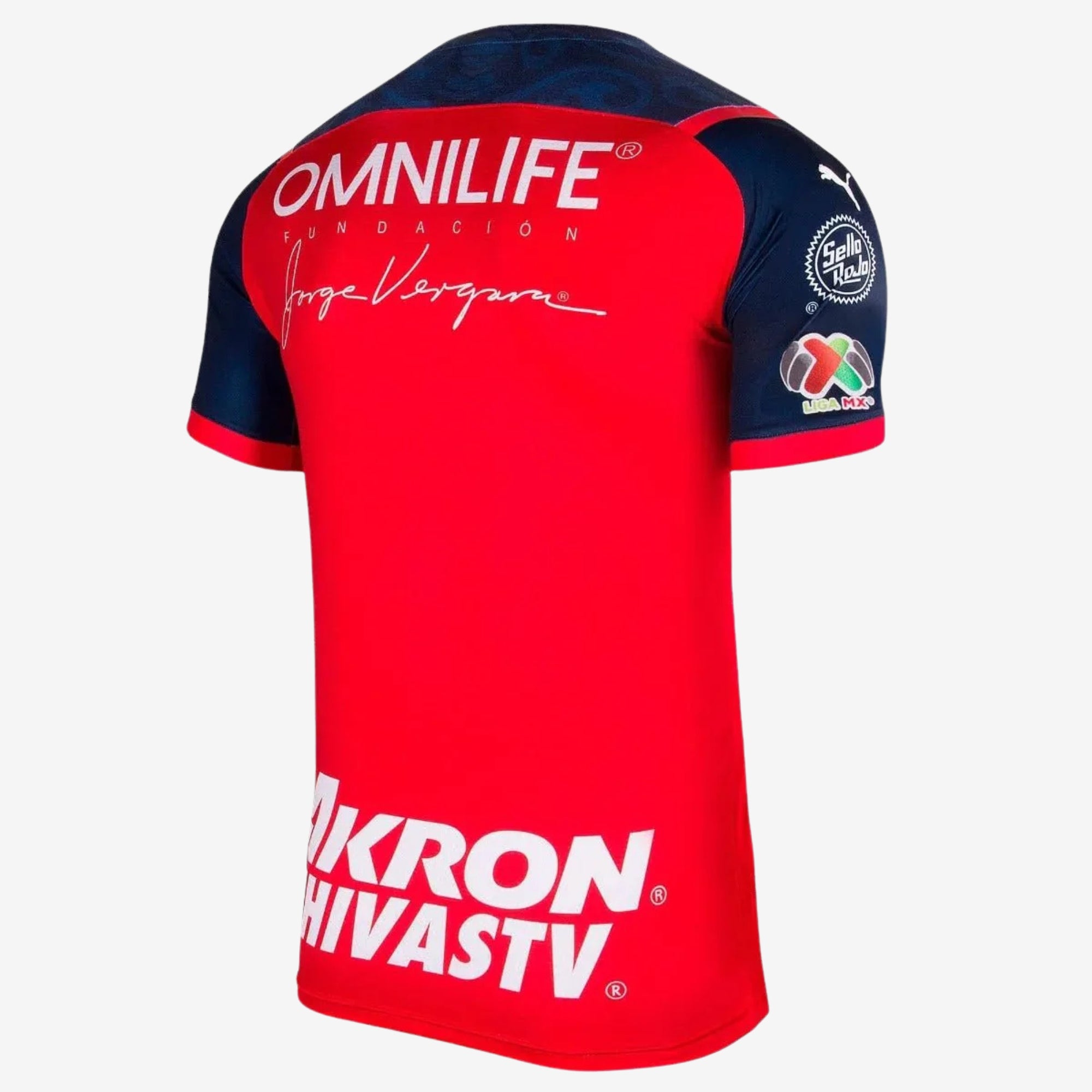 PUMA Chivas 2021/22 Match Alternative Men's Soccer Authentic Jersey - PUMA Red