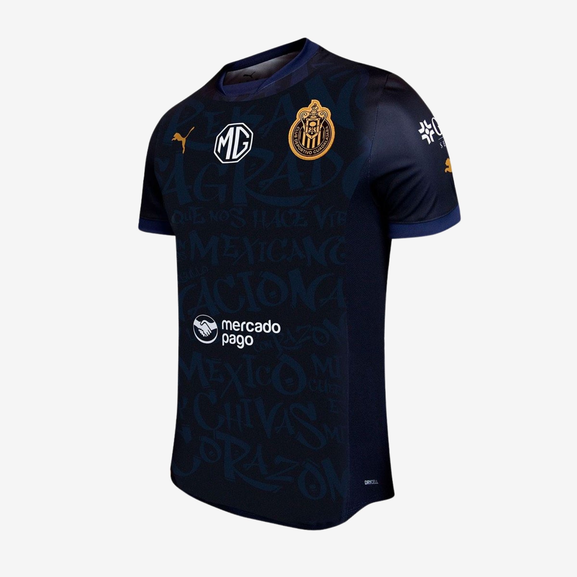 PUMA Chivas '25 Stadium Alternative Big Kids' dryCELL Soccer Replica Jersey - PUMA Navy