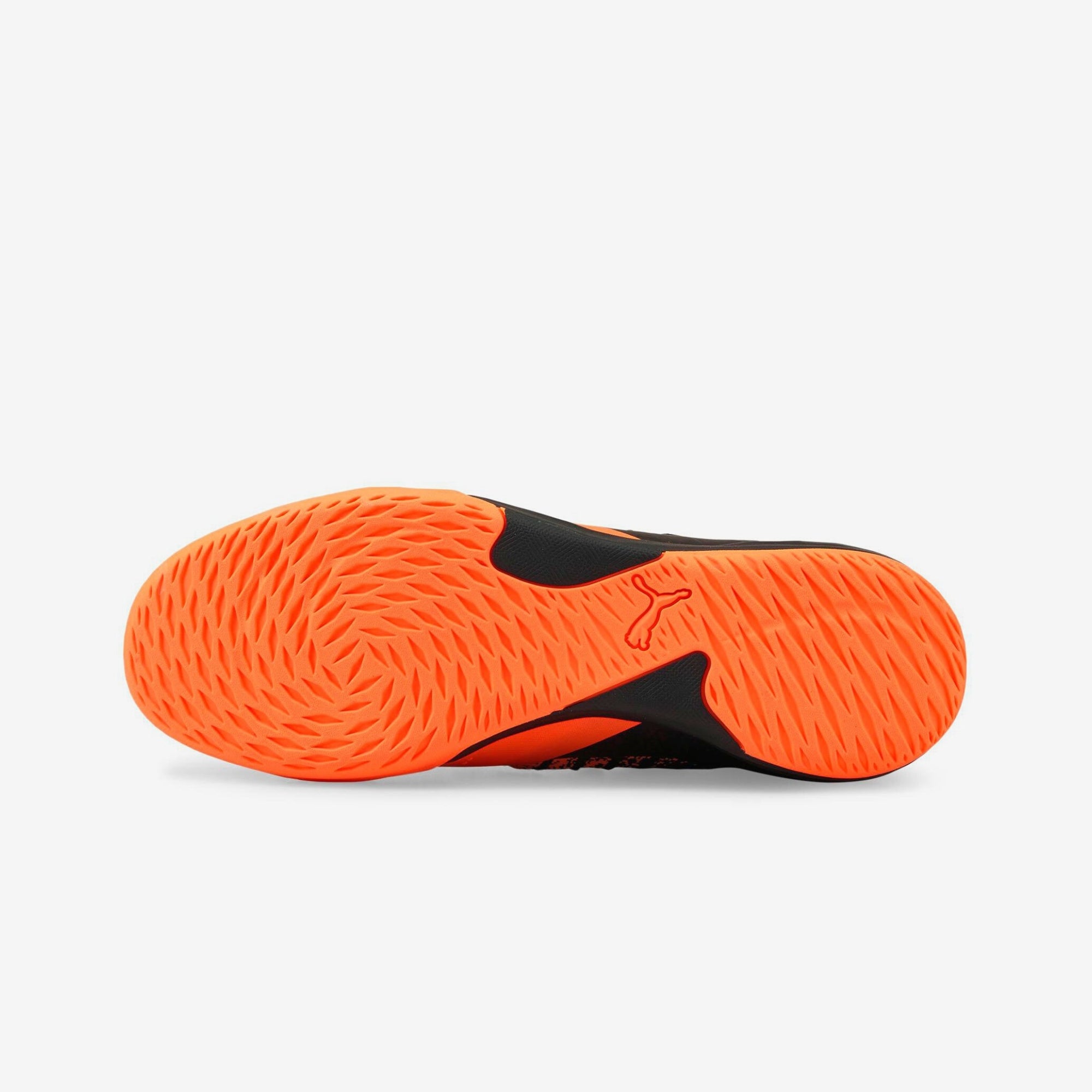 PUMA Future 3.3 Indoor Low-Top Soccer Shoes - Neon Citrus-Diamond Silver-PUMA Black