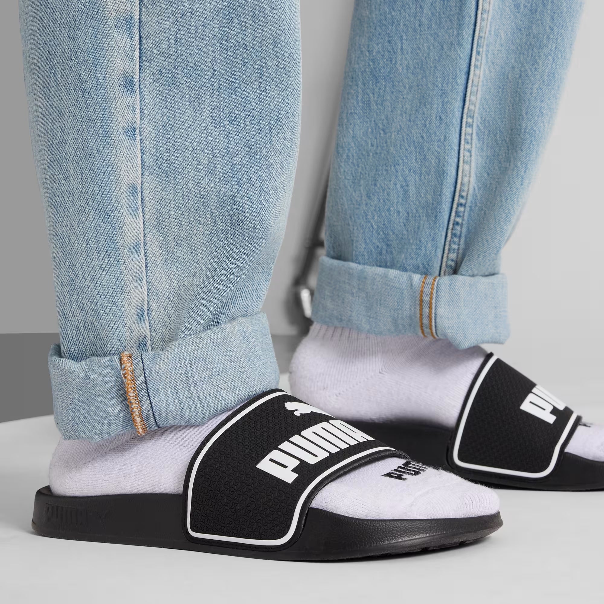 PUMA Leadcat 2.0 Slides - Puma Black-Puma White