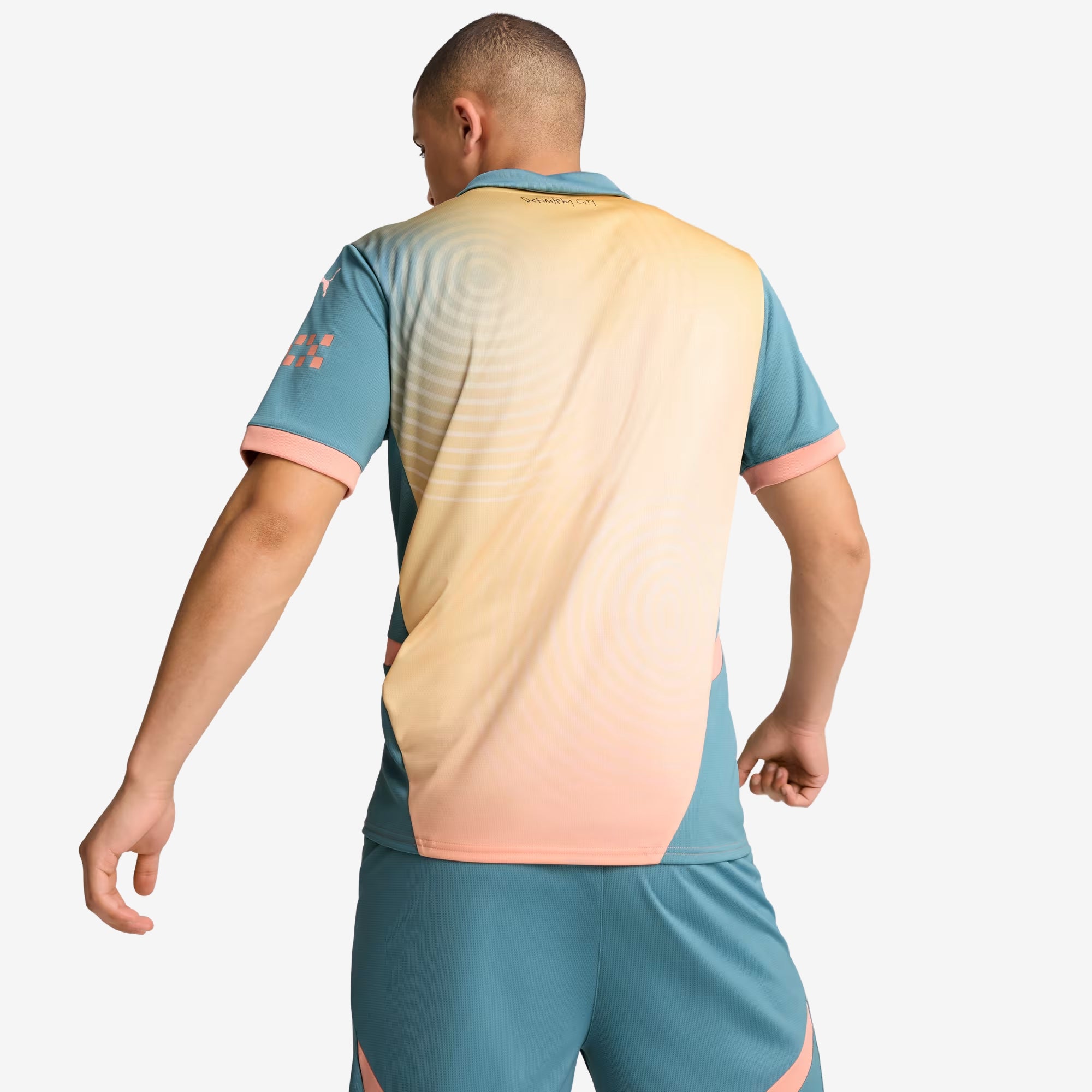PUMA Manchester City 2024/25 Stadium Fourth Men's dryCELL Soccer Replica Jersey - Rosebay-Bold Blue