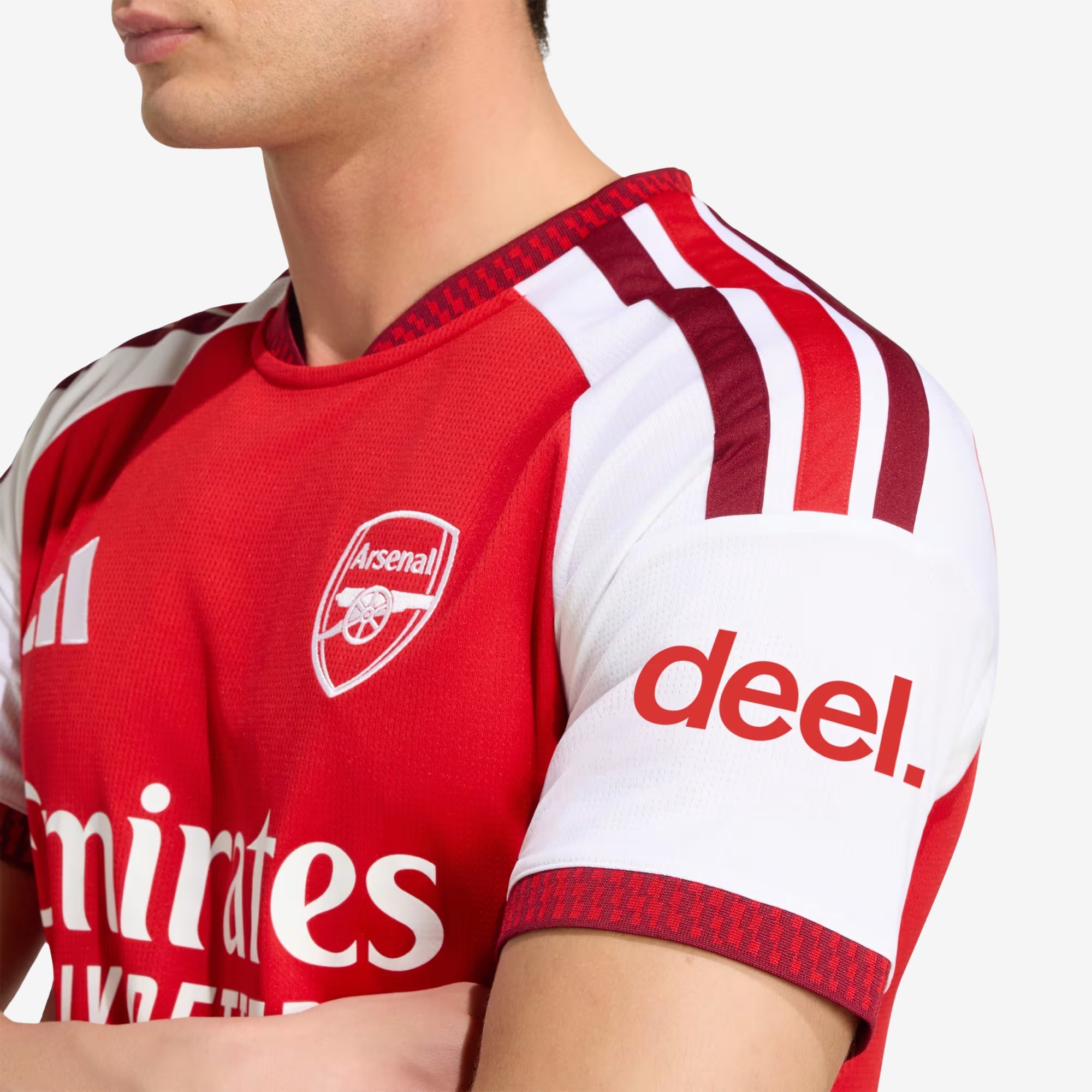 adidas Arsenal FC 2026/27 Stadium Home Men's Soccer Jersey - Better Scarlet