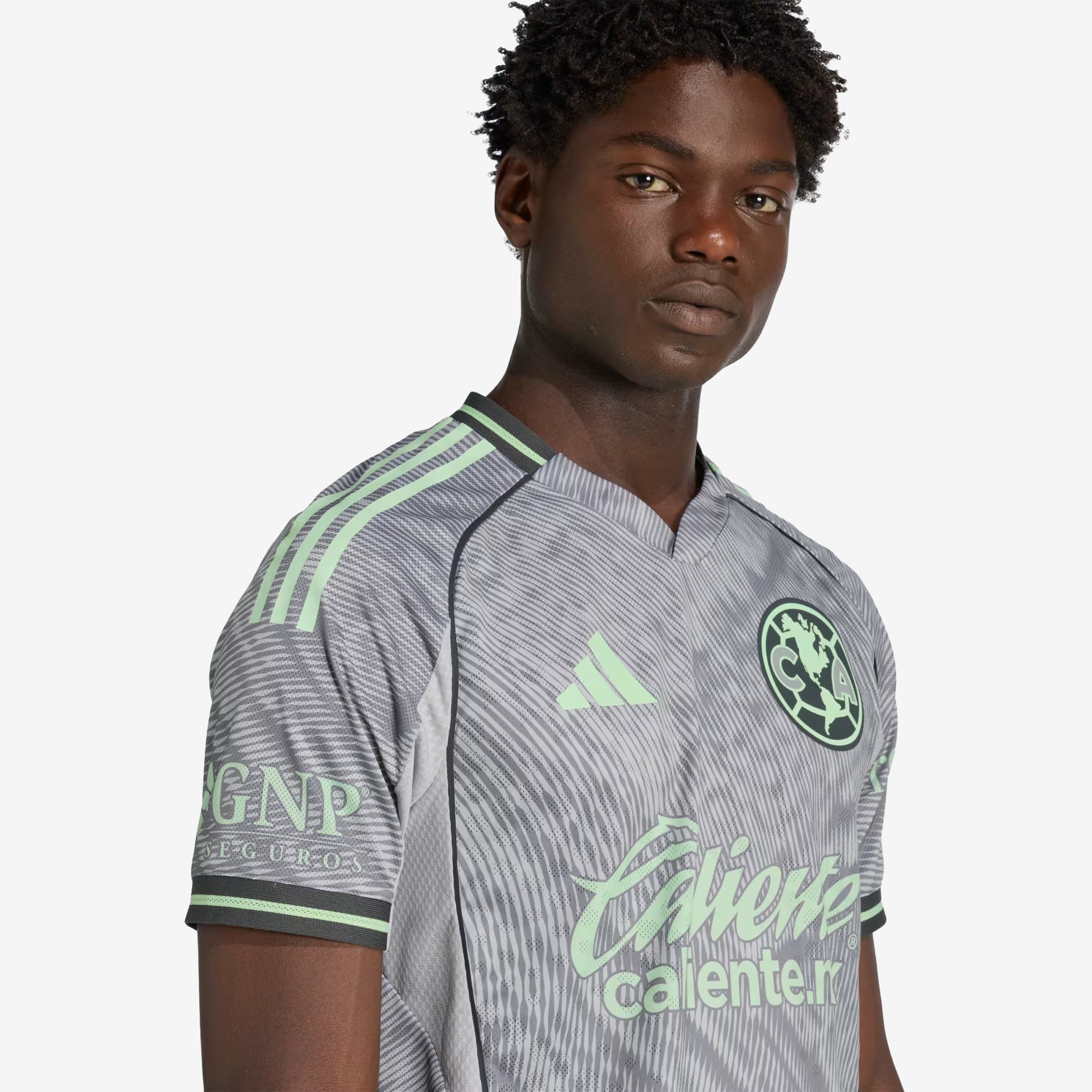 adidas Club America 2025/26 Match Third Men's Soccer Authentic Jersey - Grey Two