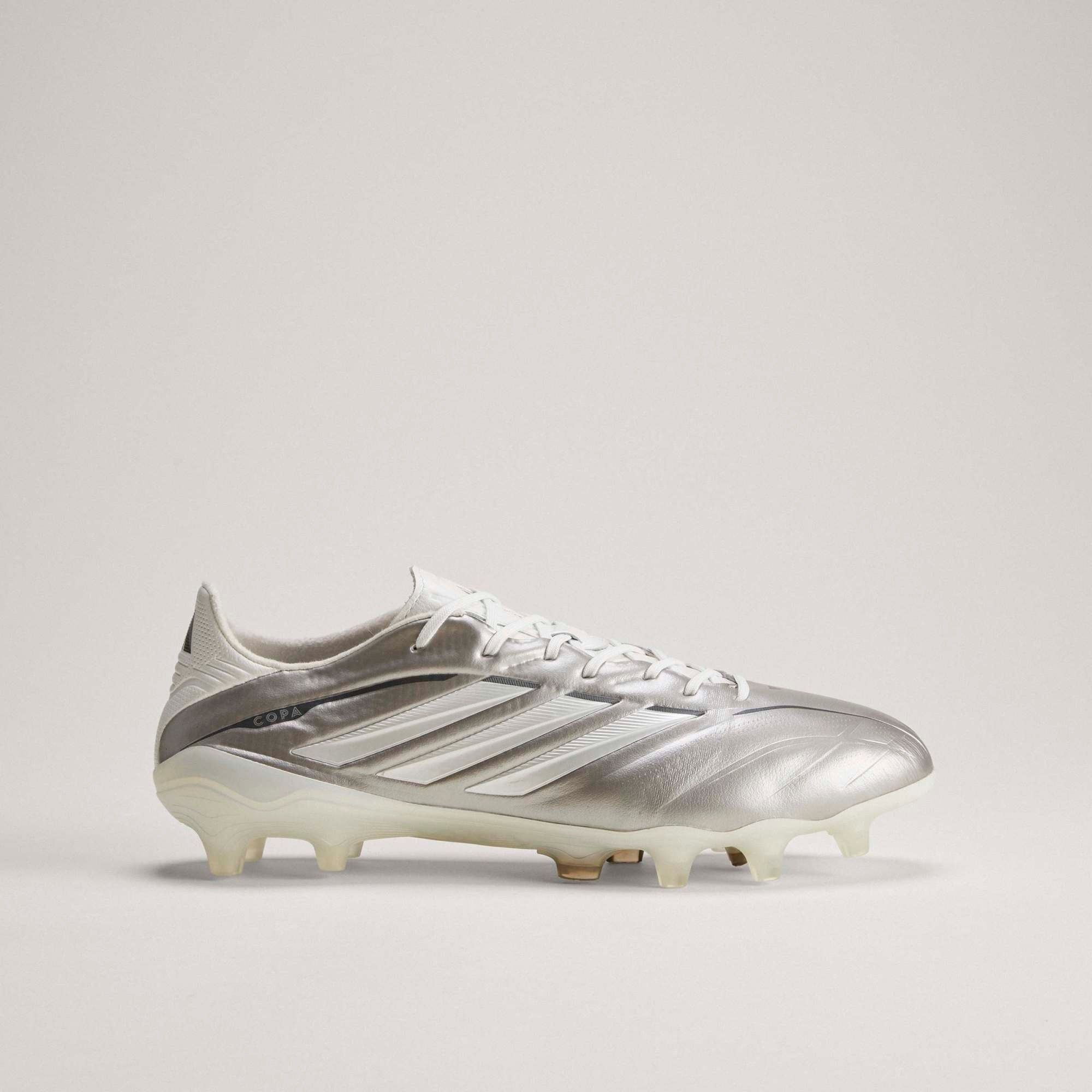 adidas Copa Pure IV Elite Firm-Ground Low-Top Soccer Cleats - Taupe Met. / Zero Metalic / Night Metallic