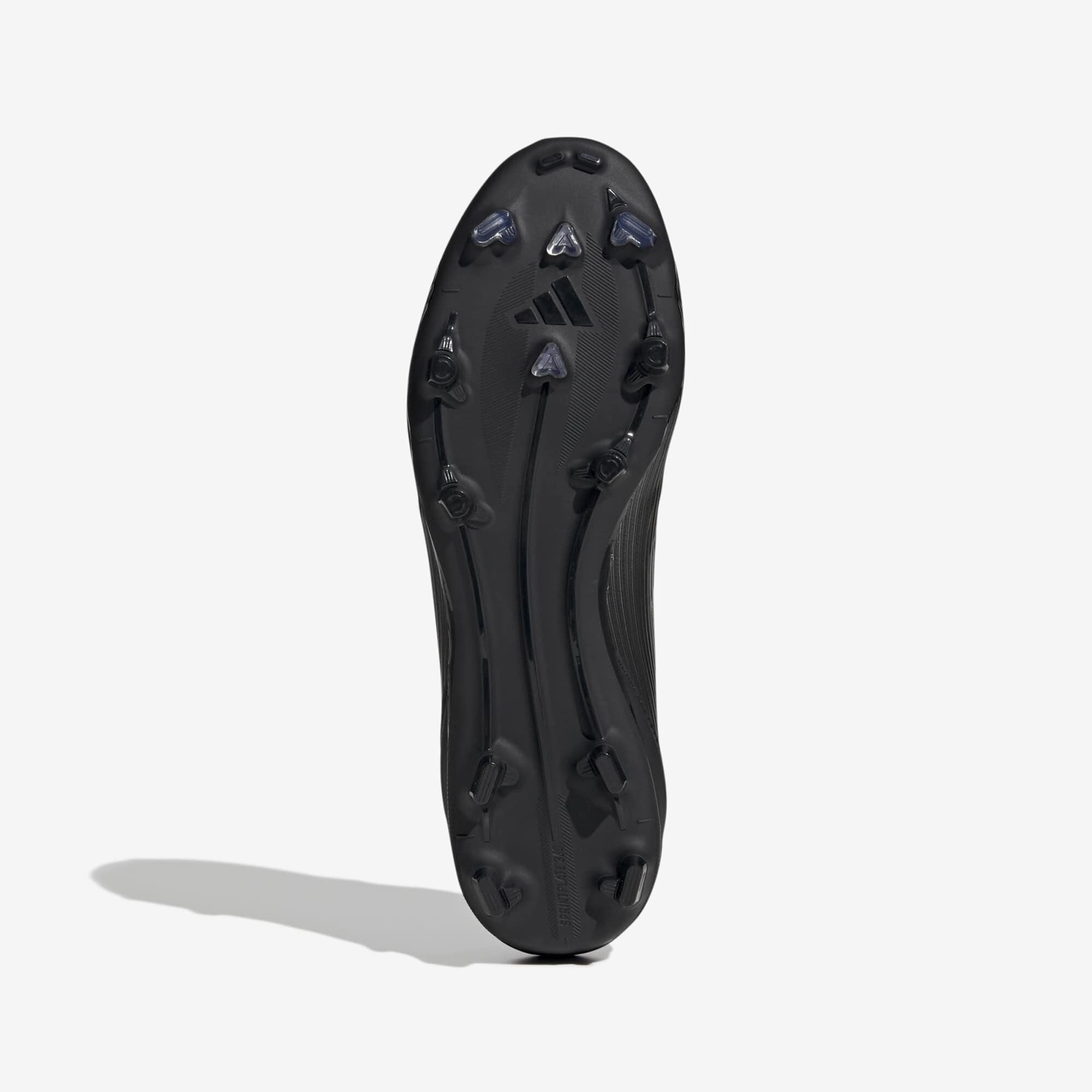 adidas F50 League Firm/Multi-Ground Low-Top Soccer Cleats - Core Black / Iron Metallic / Gold Metallic