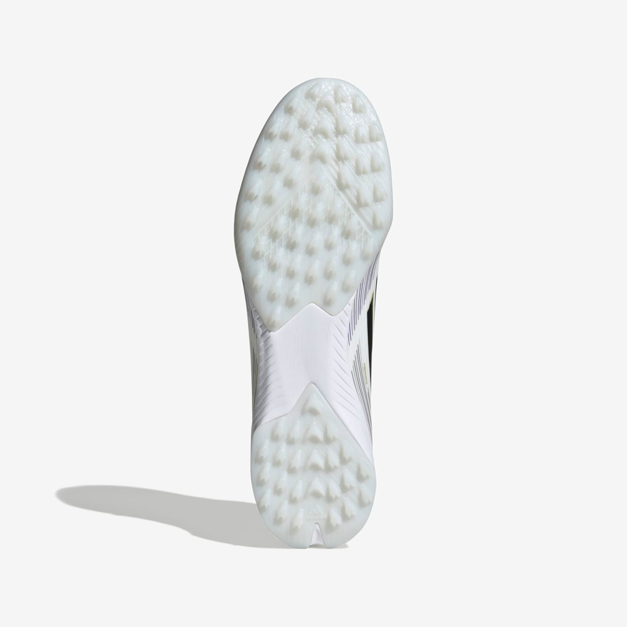 adidas F50 League Turf Low-Top Soccer Shoes - Ftwr White / Core Black / Gold Met.