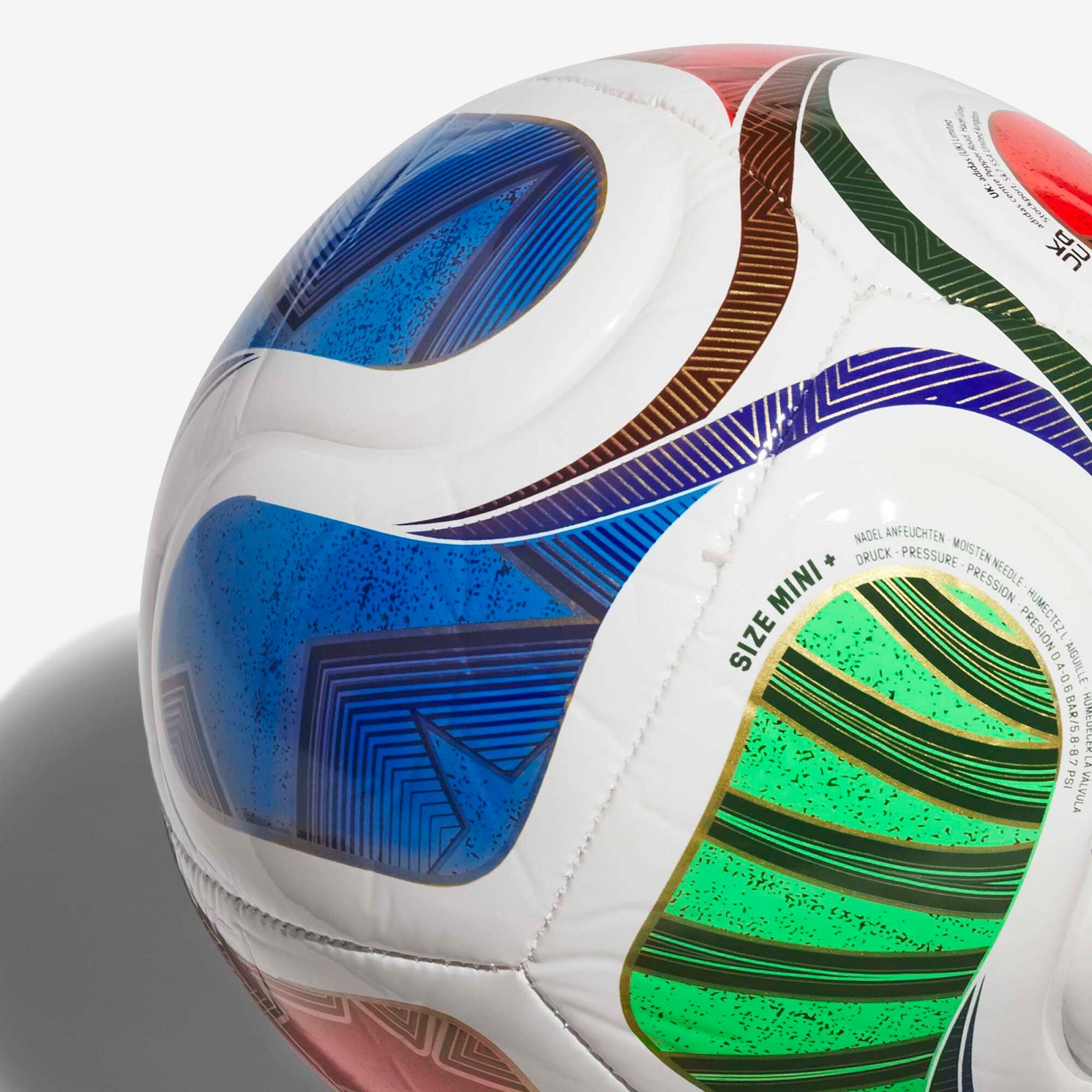 adidas FIFA World Cup 26™ Trionda Mini+ Soccer Ball - White / Team Royal Blue / Solar Blue / Power Red
