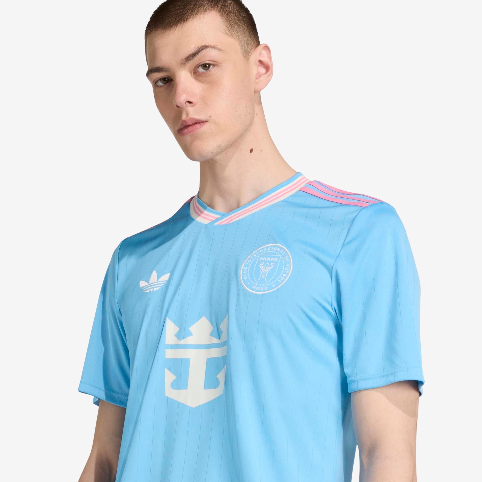 adidas Inter Miami CF 2025/26 Stadium Third Men's Soccer Jersey - Semi Blue Burst