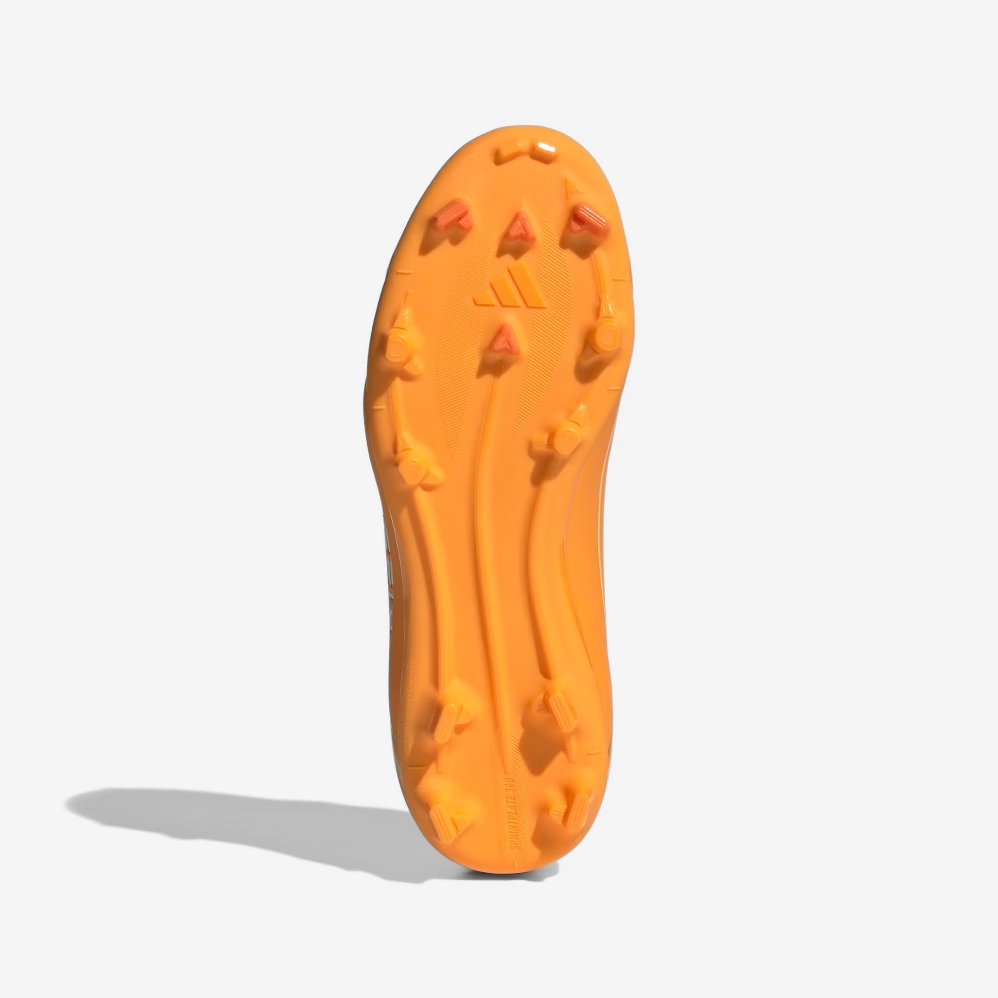 adidas Jr. F50 Messi League Big Kids' Firm/Multi-Ground Low-Top Soccer Cleats - Ice Tangerine / Gold Met. / Pure Tangerine