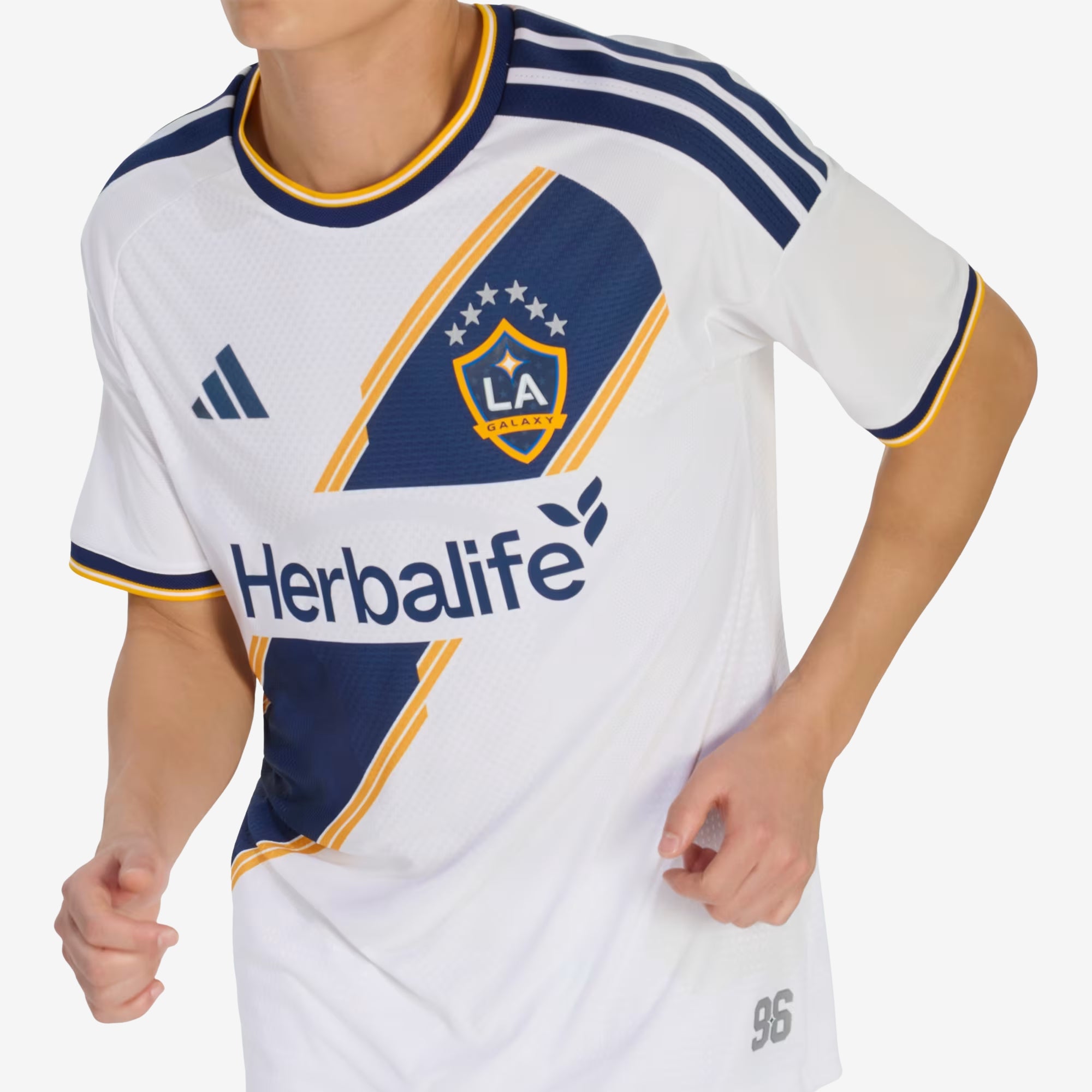 adidas LA Galaxy 2026/27 Match Home Men's Soccer Authentic Jersey - White