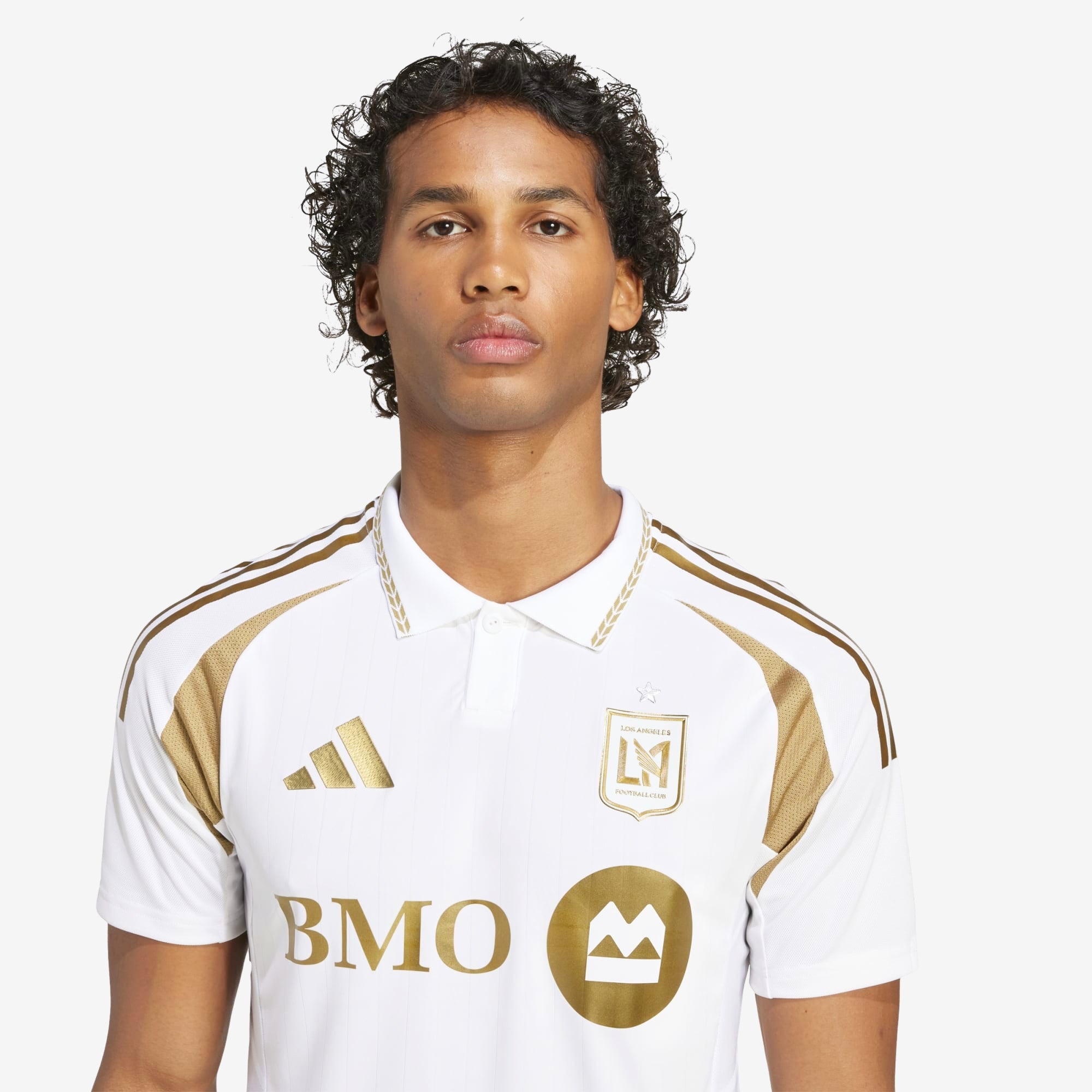 adidas LAFC 2025/26 Match Away Men's AEROREADY Soccer Authentic Jersey - White
