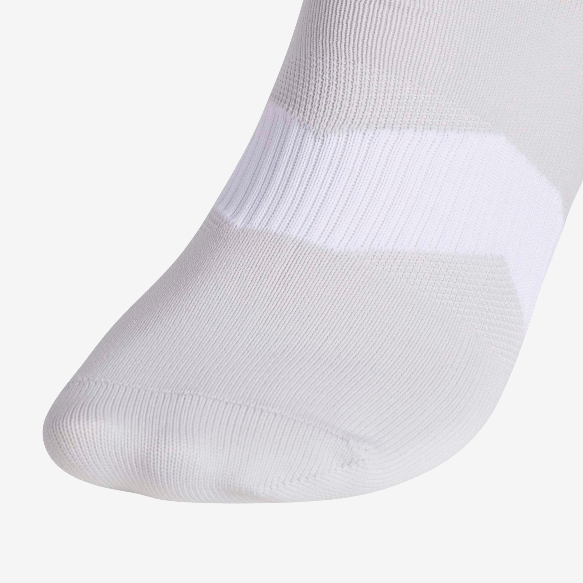 adidas Metro 6 Over-the-Calf Socks - Light Grey / White