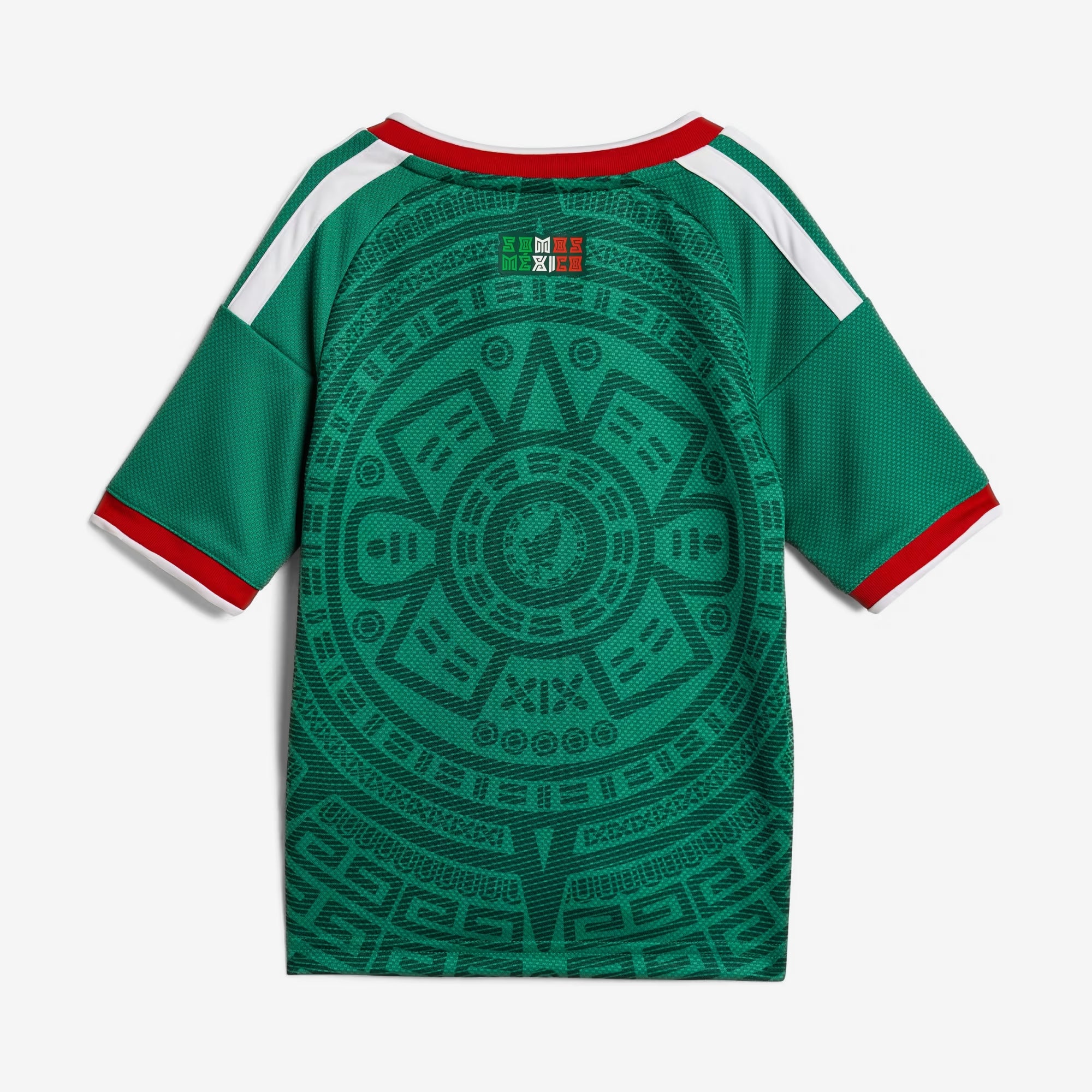 adidas Mexico 2026 Home Mini Little/Big Kids' Soccer Kit - Bold Green