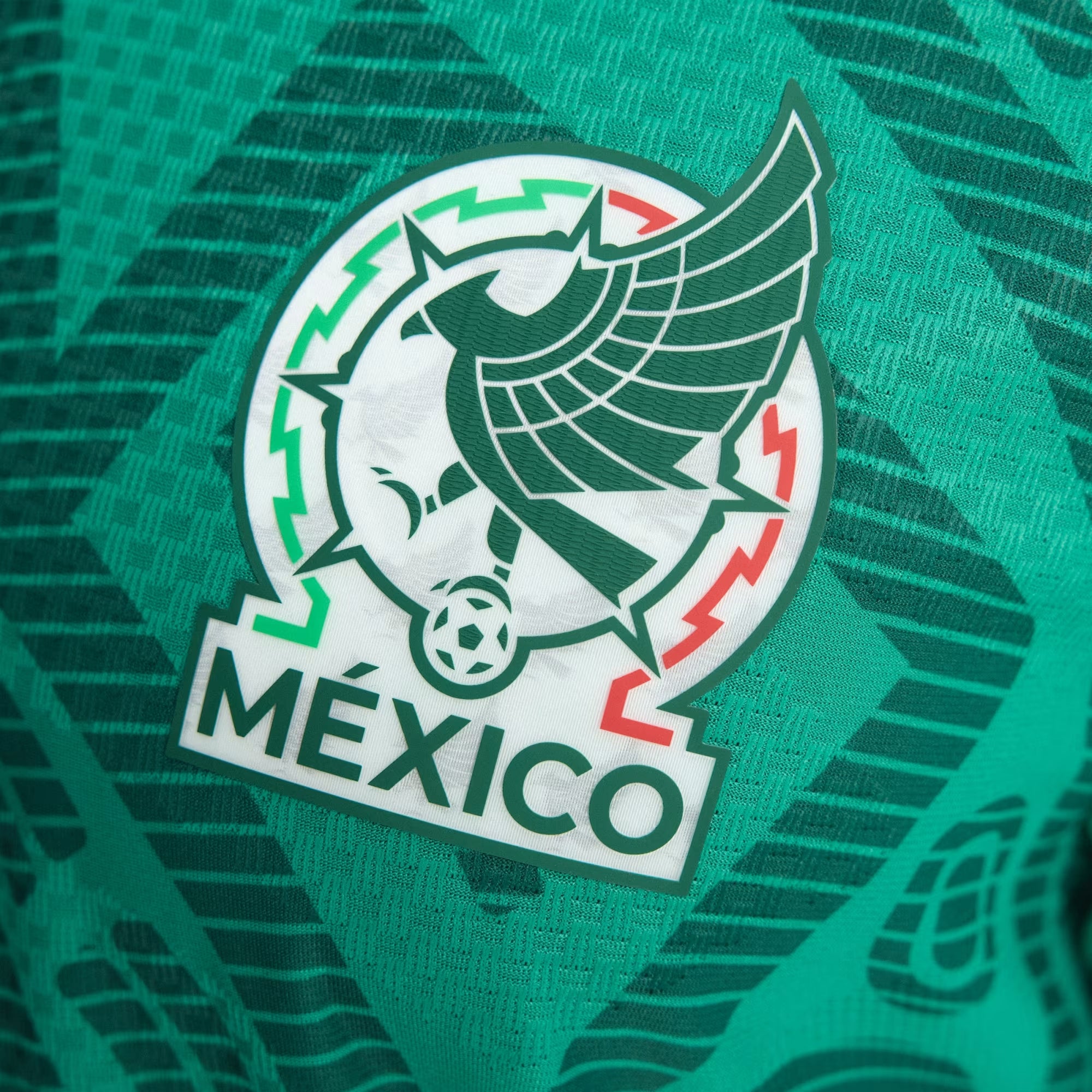 adidas Mexico 2026 Match Home Men's CLIMACOOL+ Soccer Authentic Jersey - Bold Green