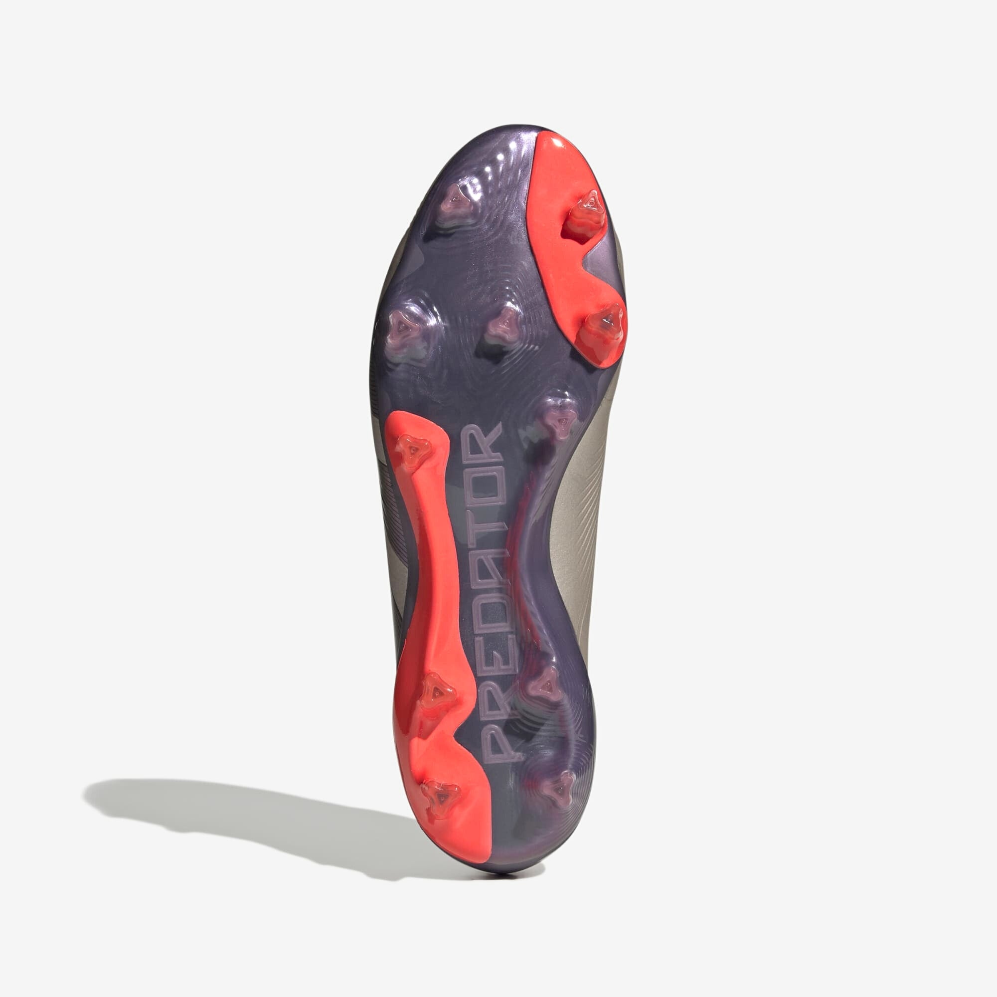 adidas Predator Elite FG Low-Top Soccer Cleats - Platinum Metallic / Aurora Black / Carbon