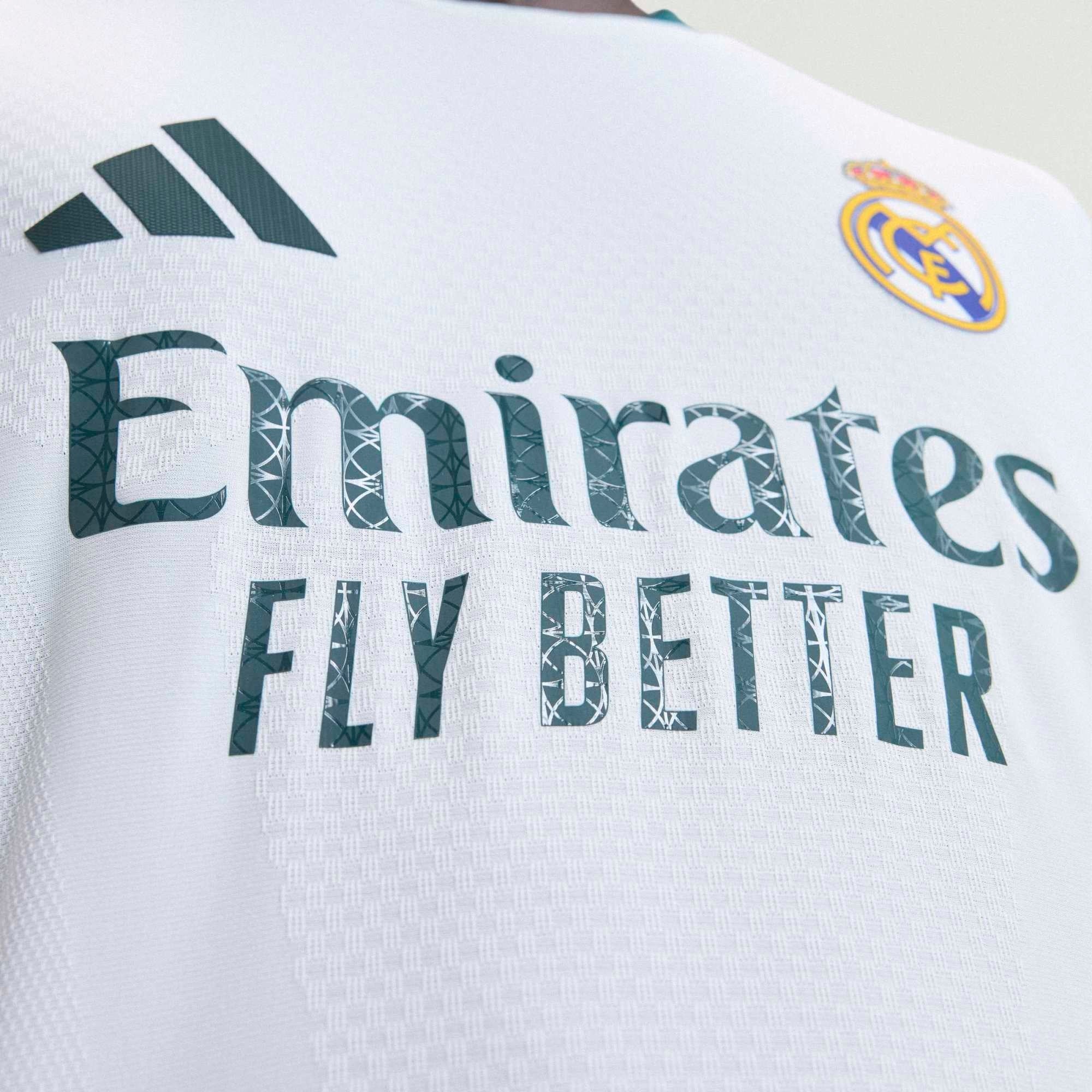 adidas Real Madrid 2026/27 Match Home Men's Soccer Authentic Long-Sleeve Jersey - White