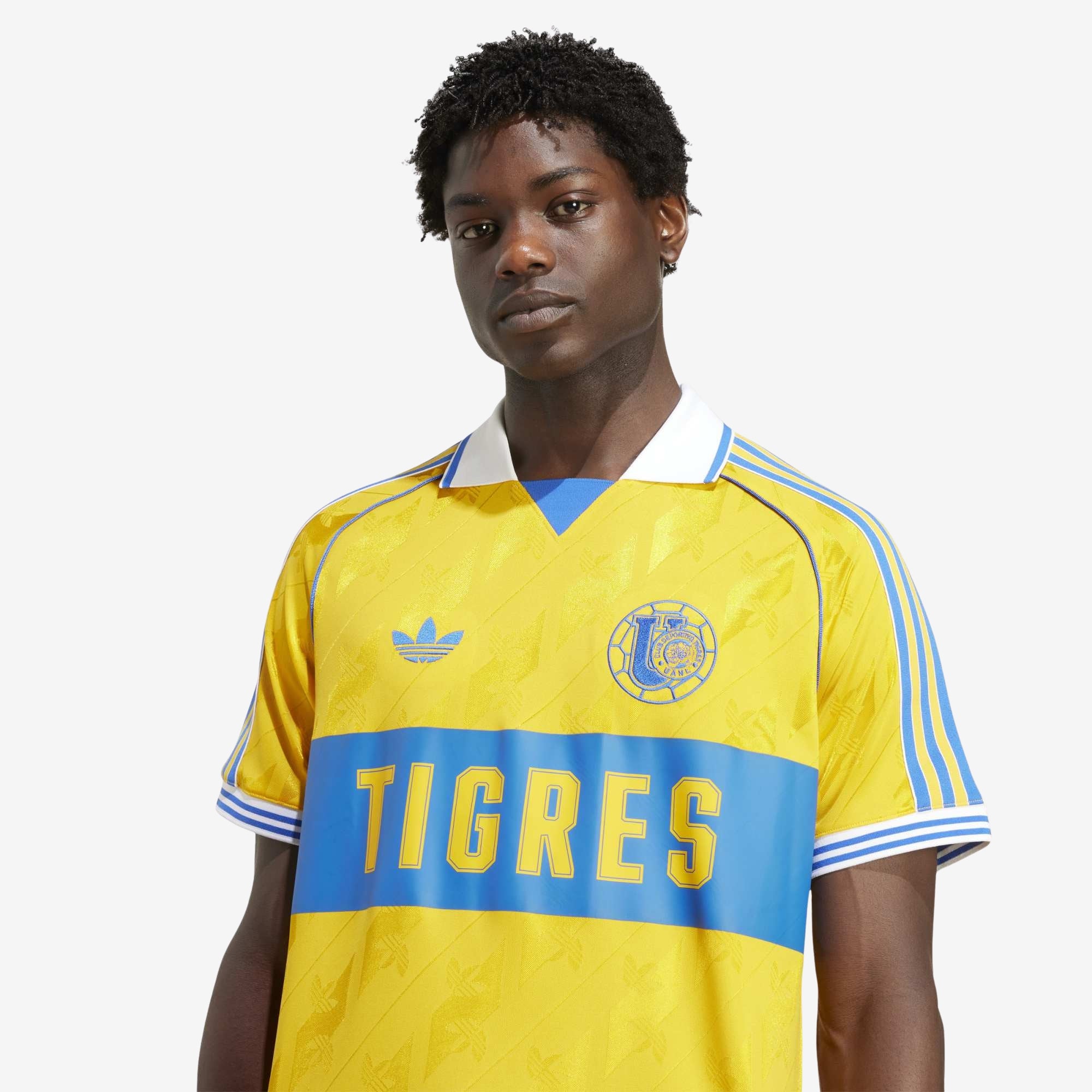 adidas Tigres UANL Stadium Anniversary Men's Soccer Jersey - Collegiate Gold