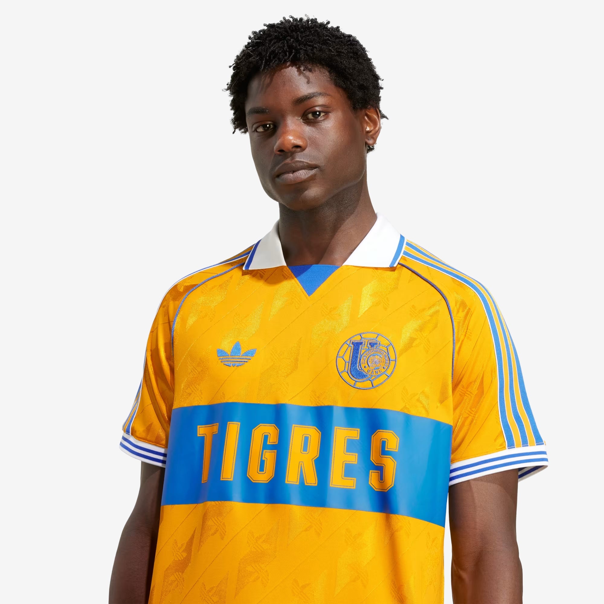 adidas Tigres UANL Stadium Anniversary Men's Soccer Jersey - Collegiate Gold