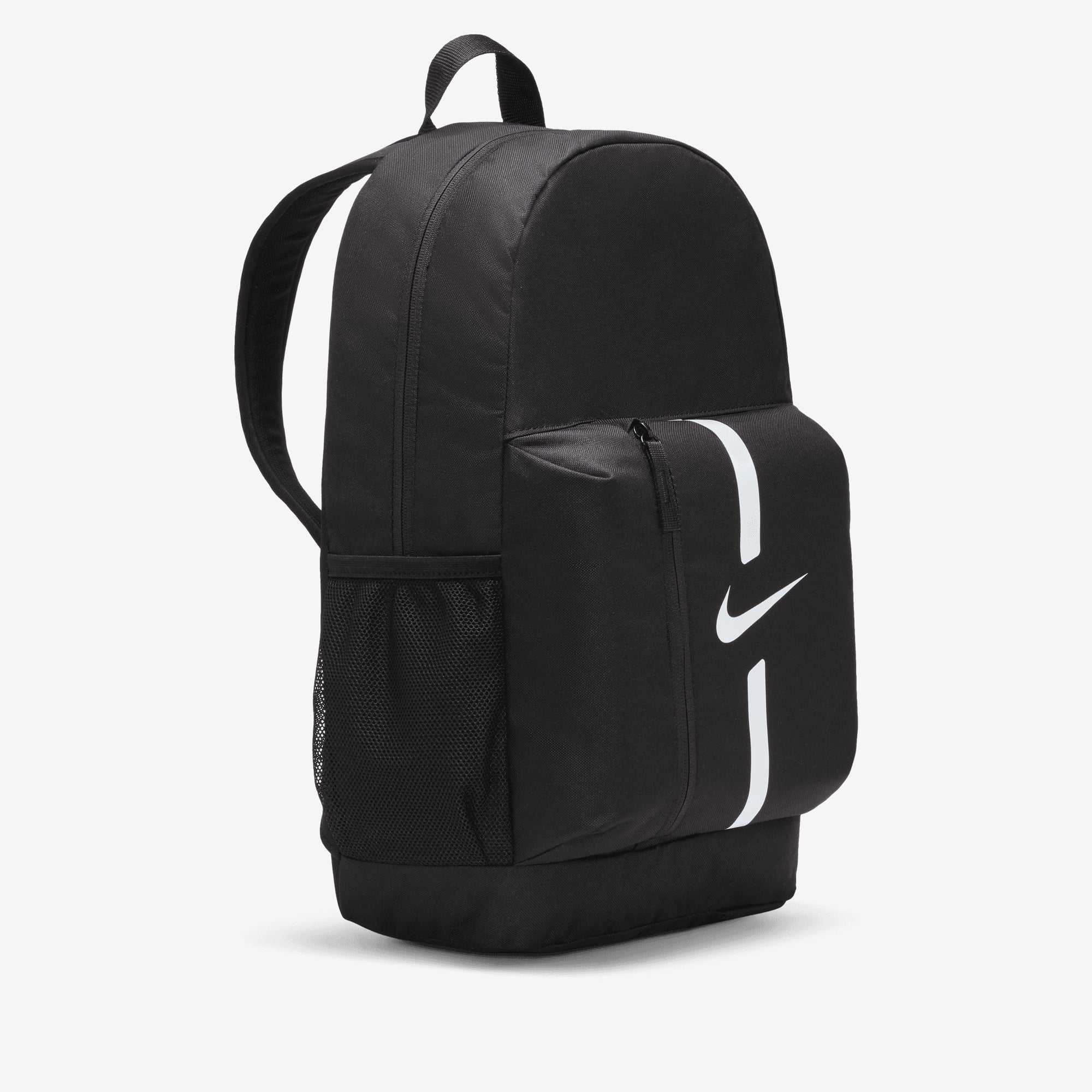 Nike Academy Team Kids' Soccer Backpack (22L) - Black/Black/White