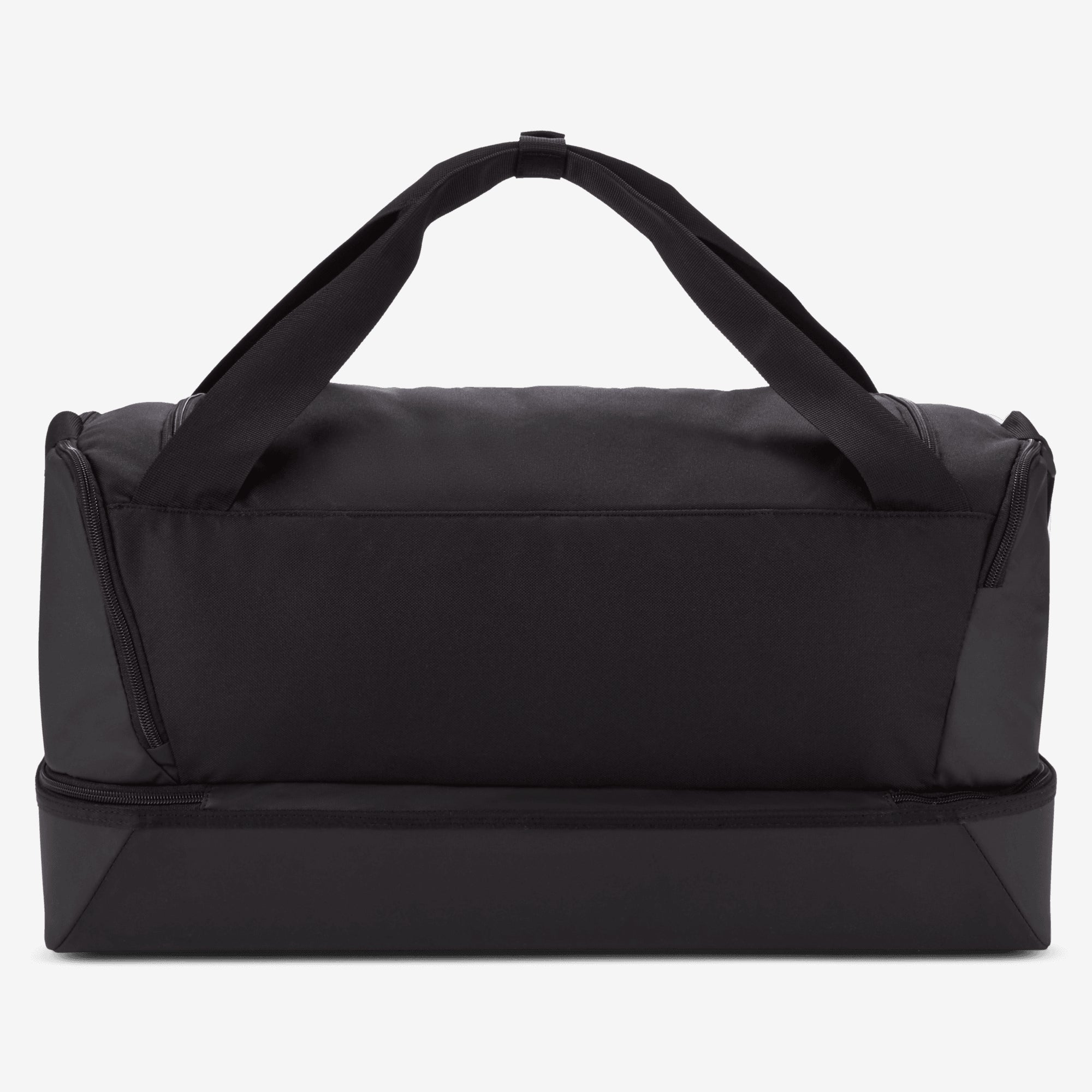 Nike Academy Team Soccer Hardcase Duffel Bag (Medium, 37L) - Black/Black/White