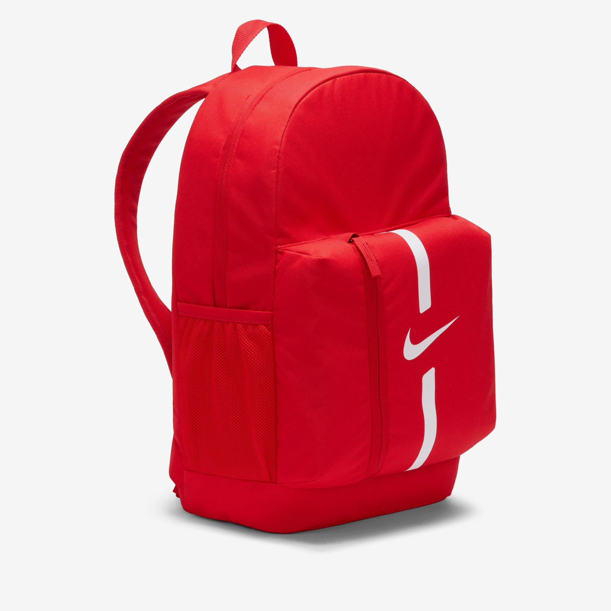 Nike Academy Team Kids' Soccer Backpack (22L) - University Red/Black/White