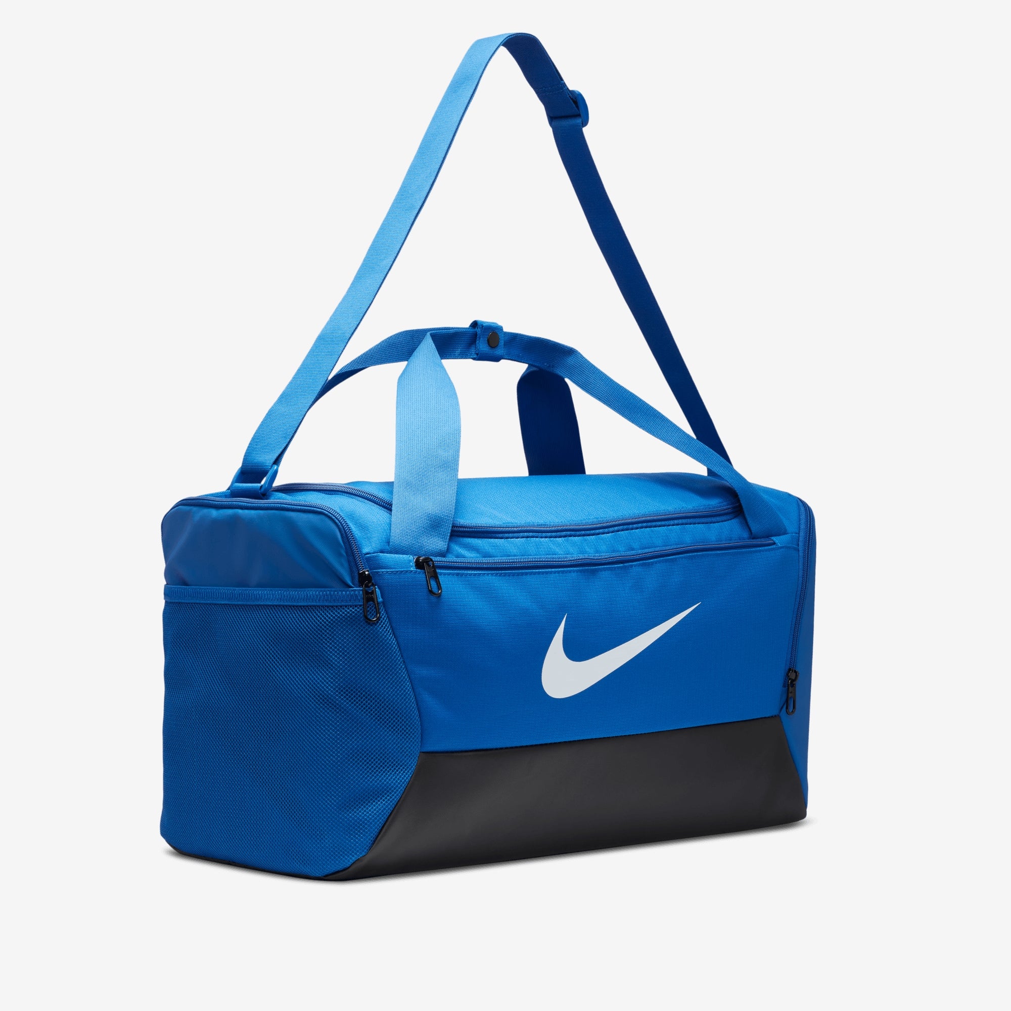 Nike Brasilia Training Duffel Bag (Small, 41L) - Game Royal/Black/White