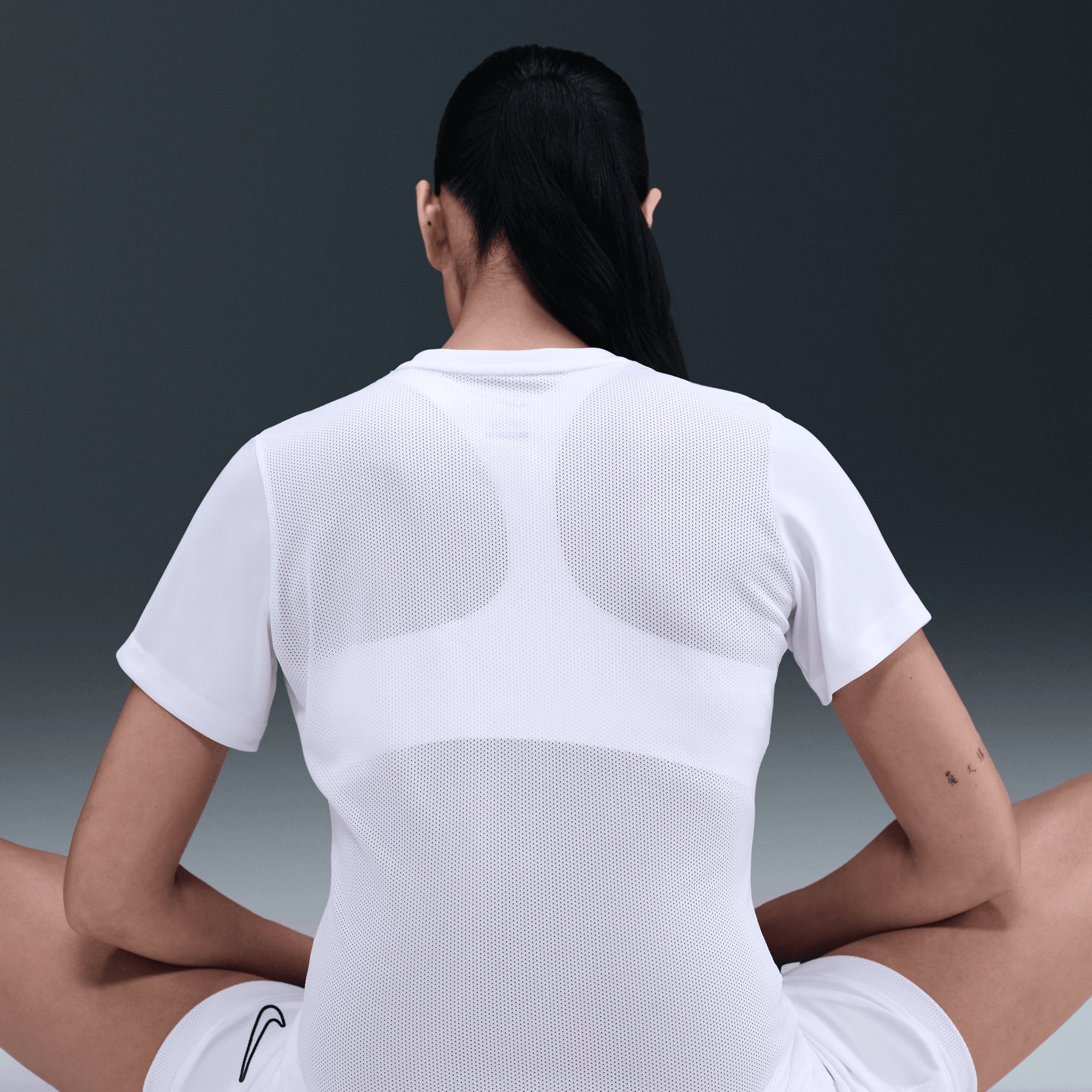 Nike Dri-FIT Tiempo Premier 2 Women's Short-Sleeve Soccer Jersey - White/White/Black