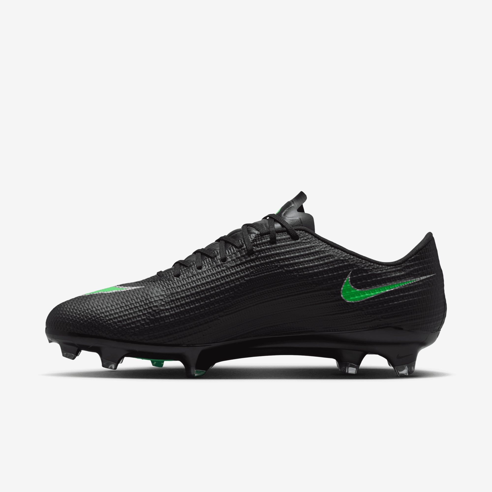 Nike Mercurial Superfly 11 Pro Firm-Ground Low-Top Soccer Cleats - Black/Illusion Green-Black