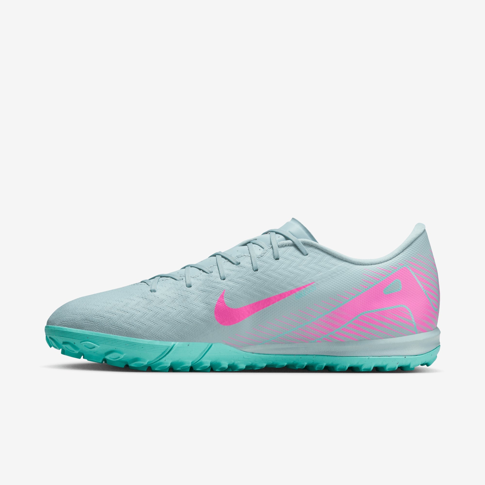 Nike Mercurial Vapor 16 Academy TF Low-Top Soccer Shoes - Ocean Cube/Pink Blast